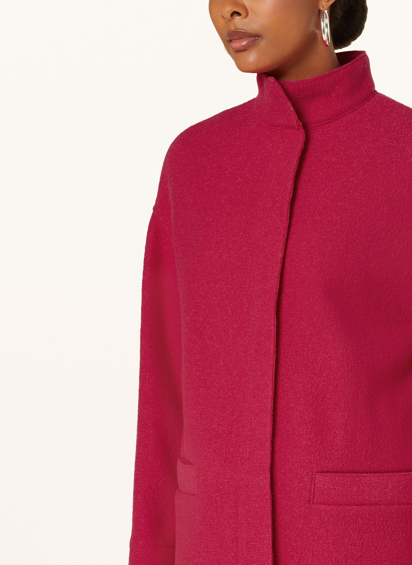 oui Wollmantel: PINK