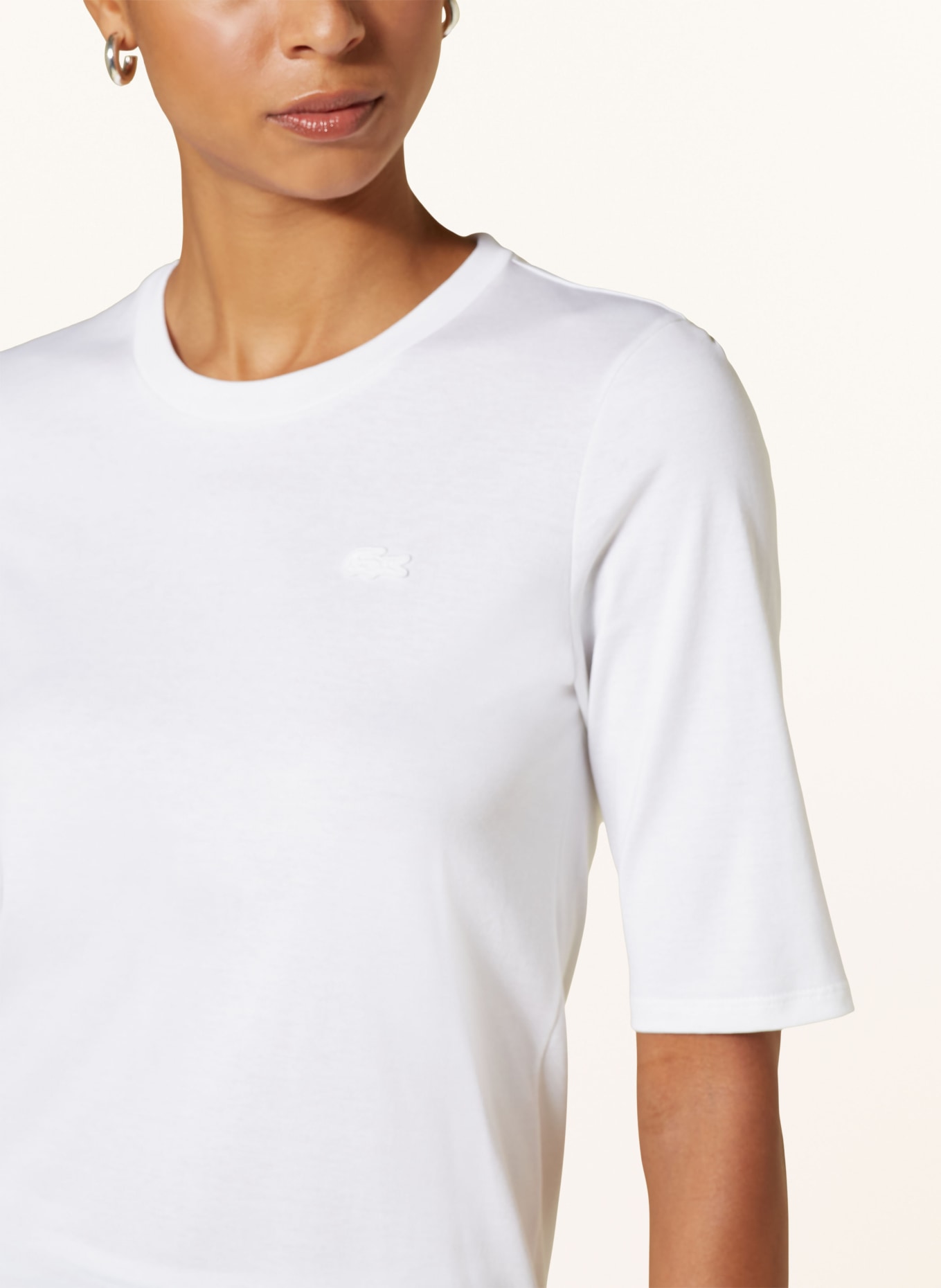 LACOSTE T-Shirt, Farbe: WEISS (Bild 4)