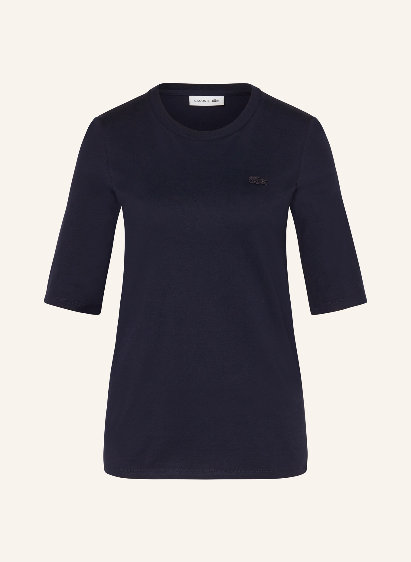 LACOSTE T-Shirt: DUNKELBLAU