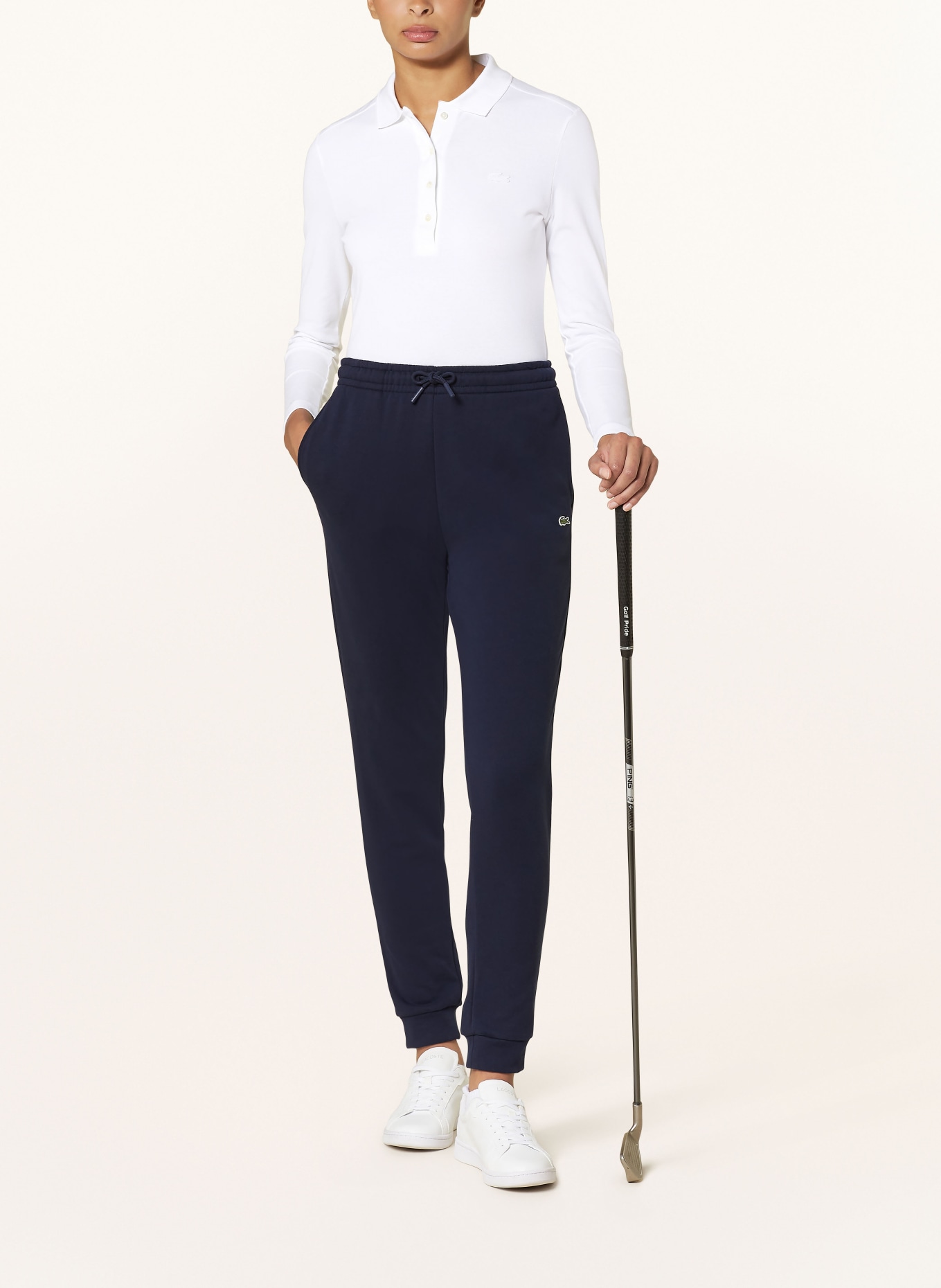 LACOSTE Piqué-Poloshirt, Farbe: WEISS (Bild 2)