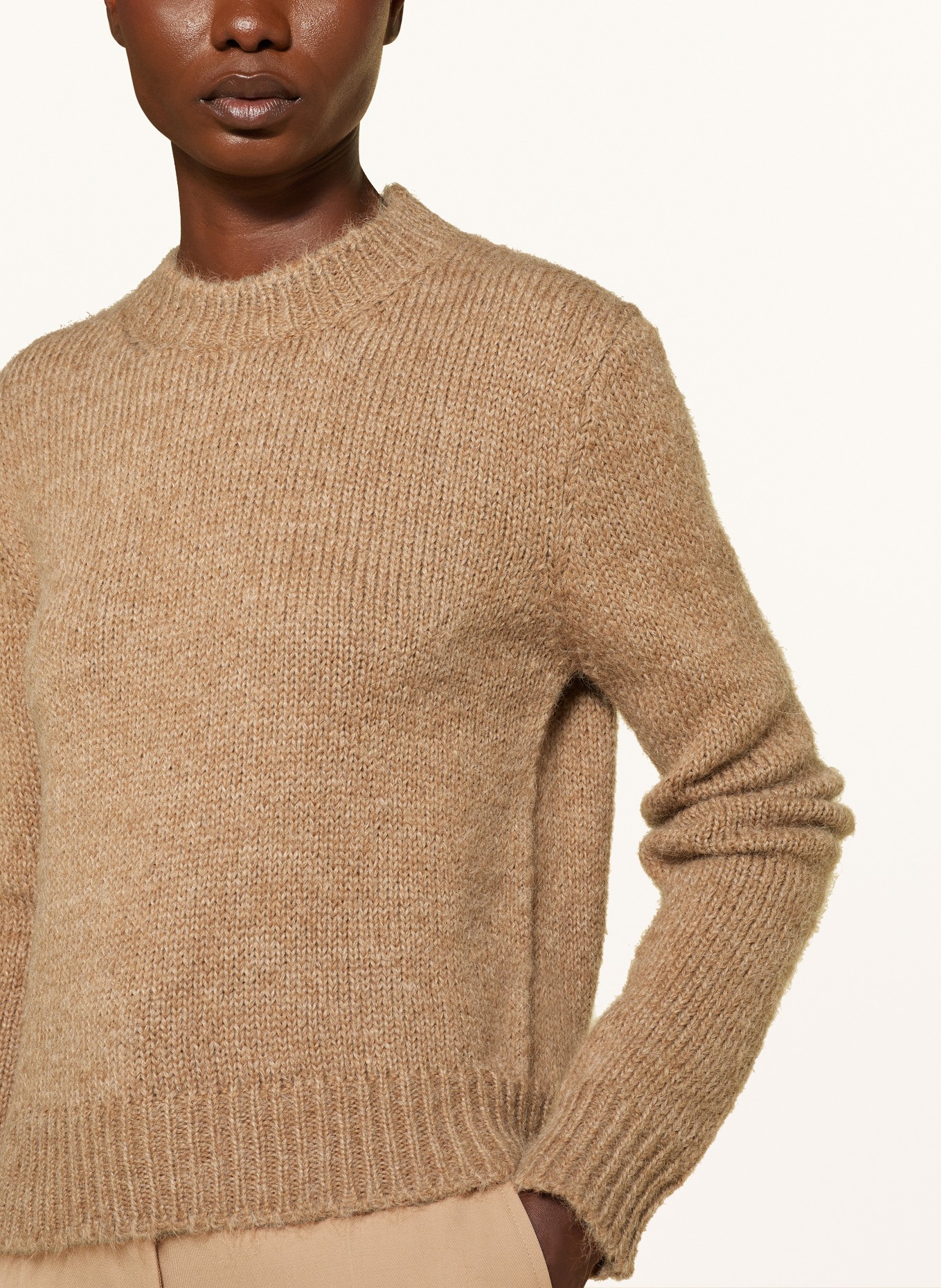 JIL SANDER Alpaka-Pullover, Farbe: BRAUN (Bild 4)