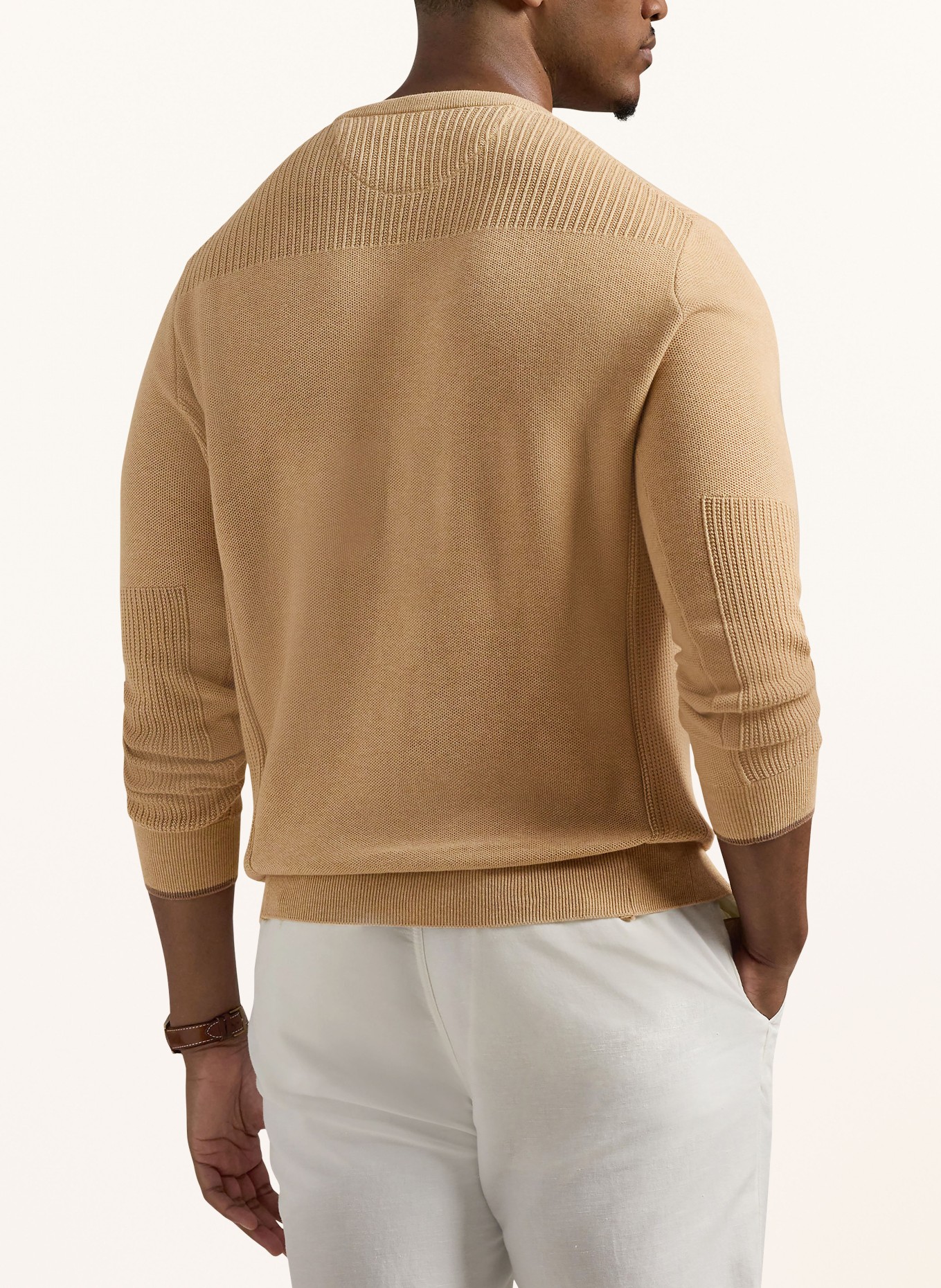 POLO RALPH LAUREN Big & Tall Pullover, Farbe: CAMEL (Bild 3)