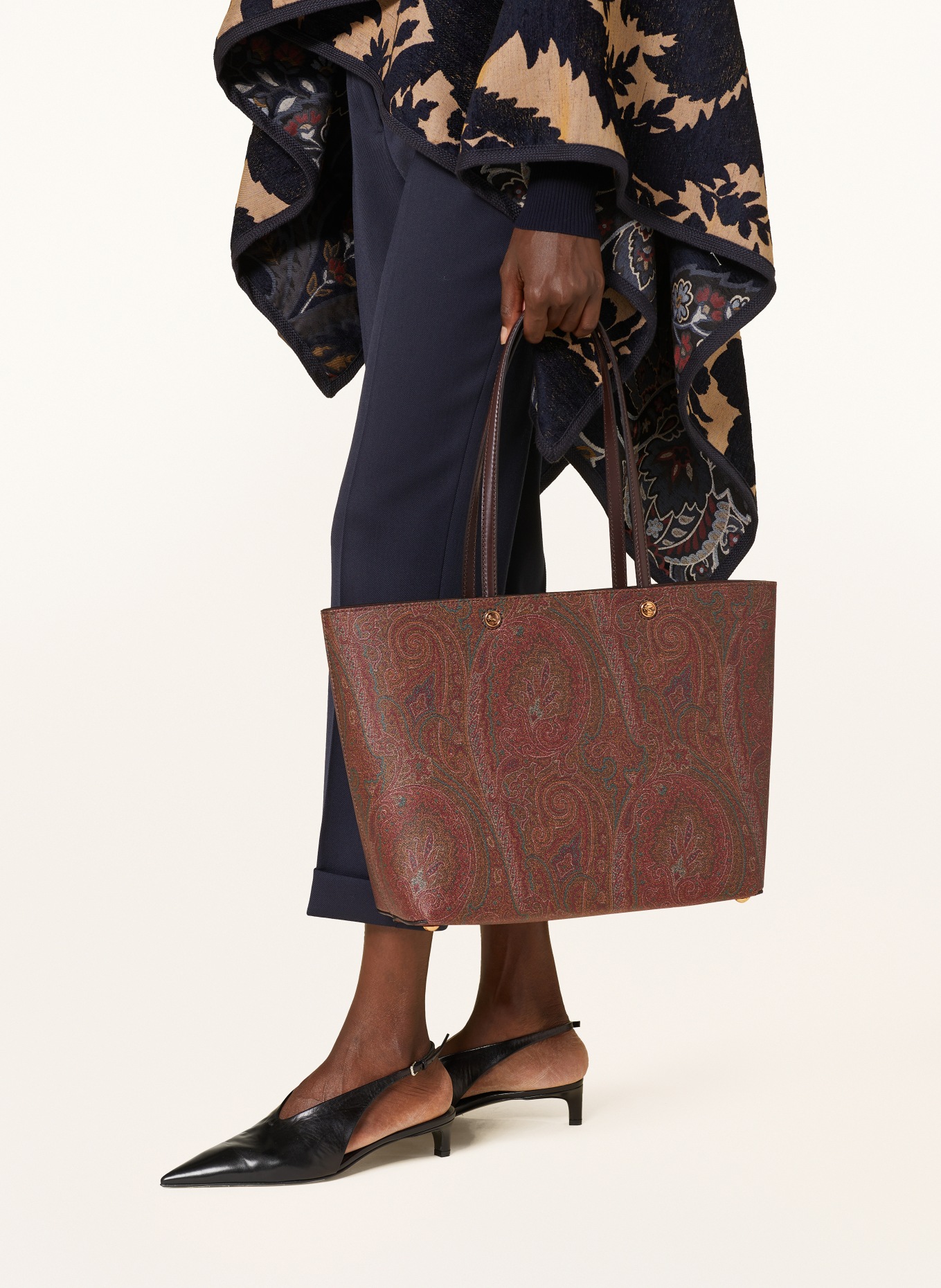 ETRO Shopper ETRO ESSENTIAL MEDIUM with pouch
