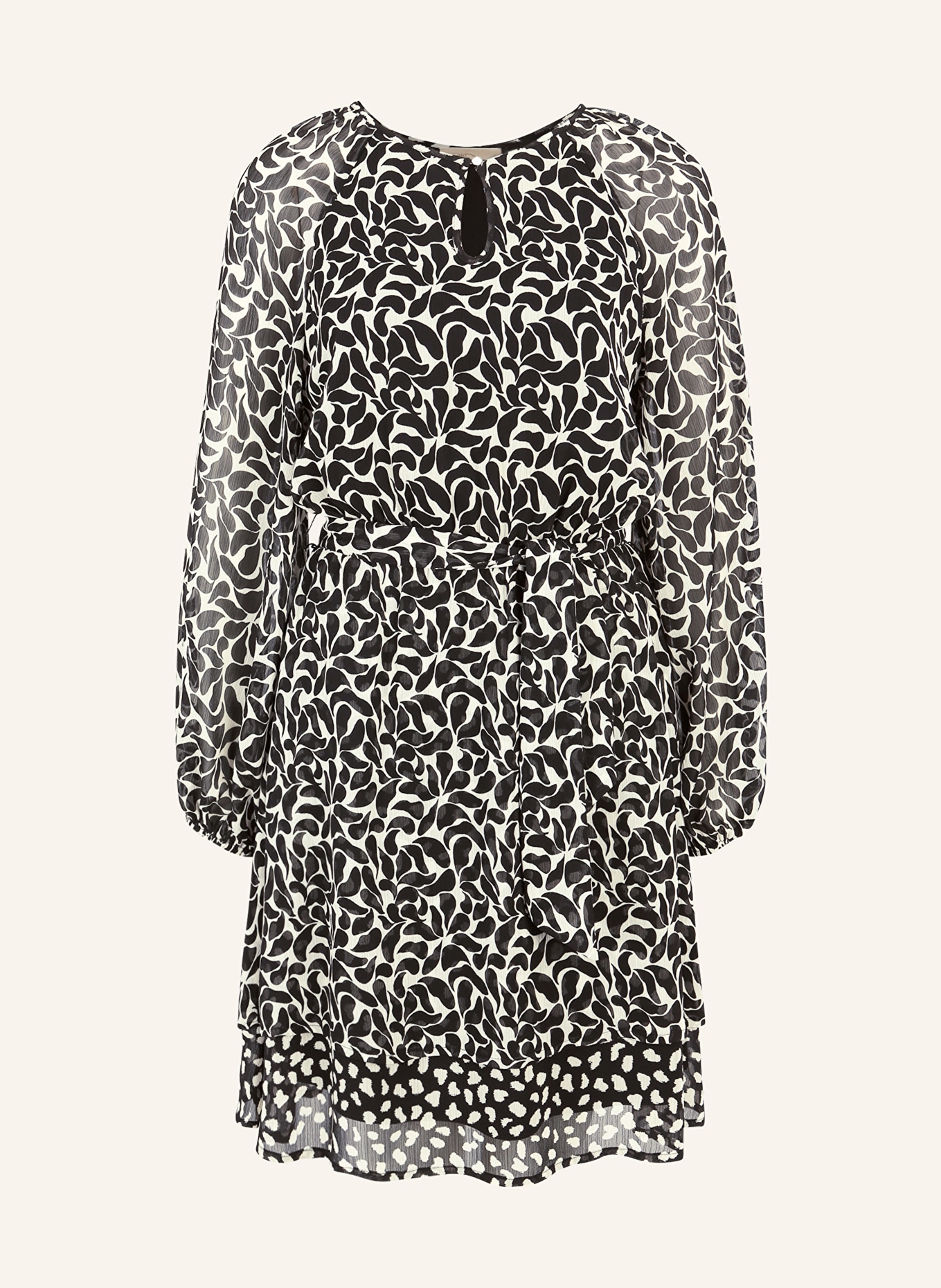 Cartoon kleid schwarz weiß Clearance