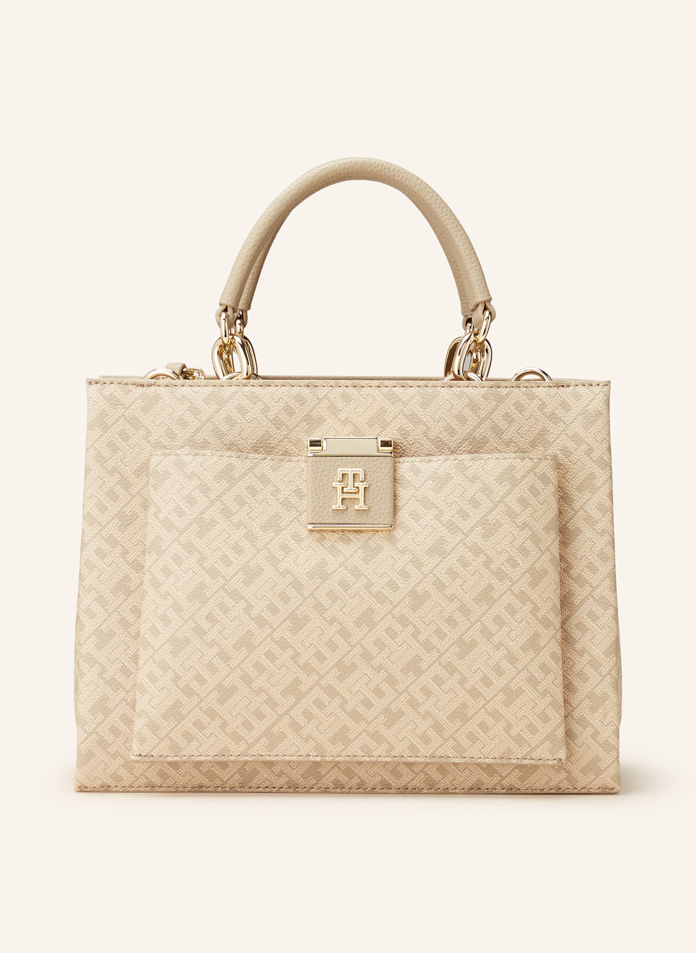 TOMMY HILFIGER Shopper, Farbe: BEIGE (Bild 1)