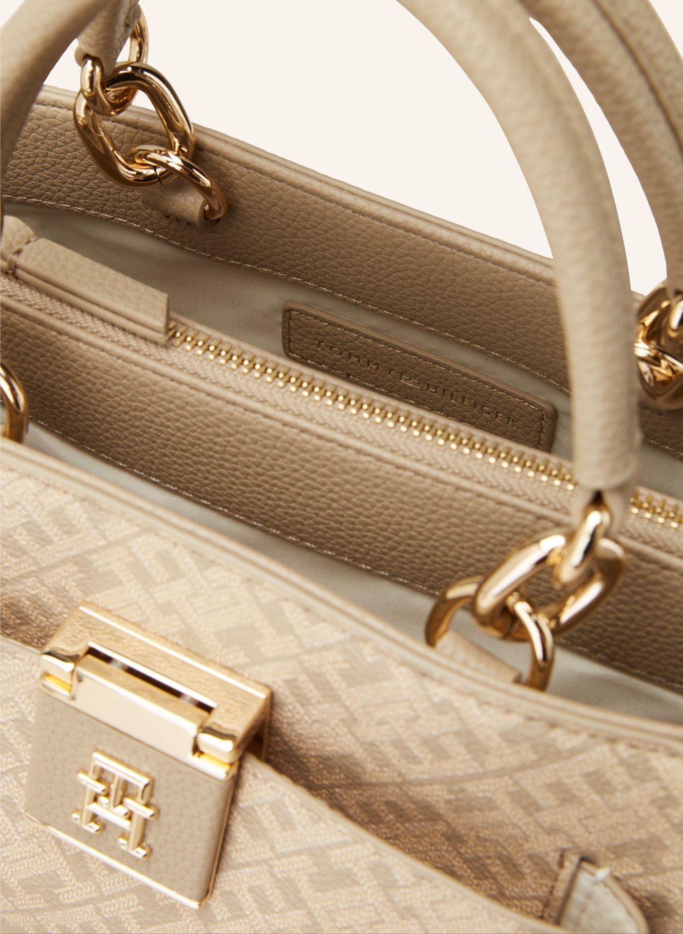 TOMMY HILFIGER Shopper, Color: BEIGE (Image 3)