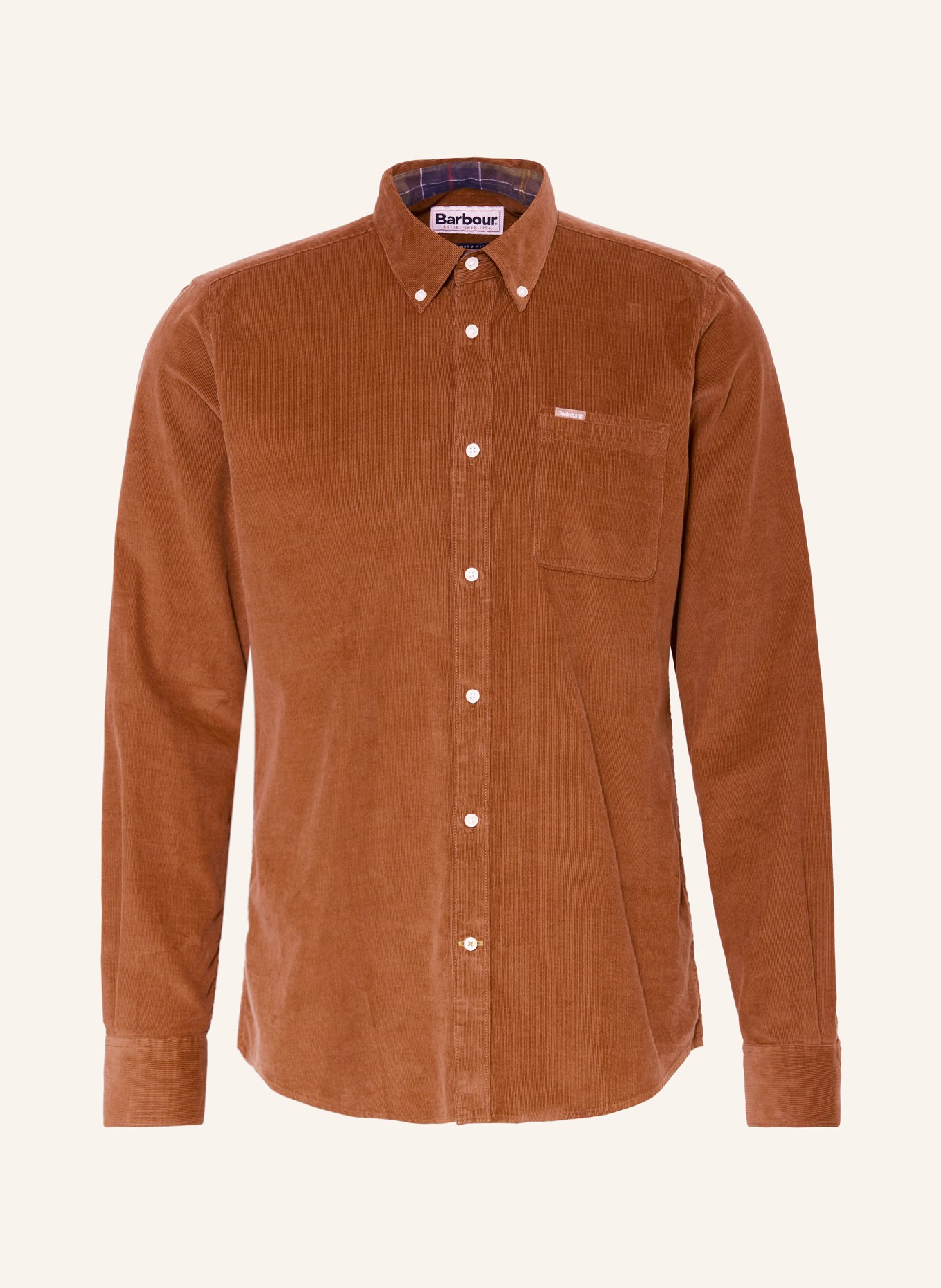 Barbour corduroy shirt store