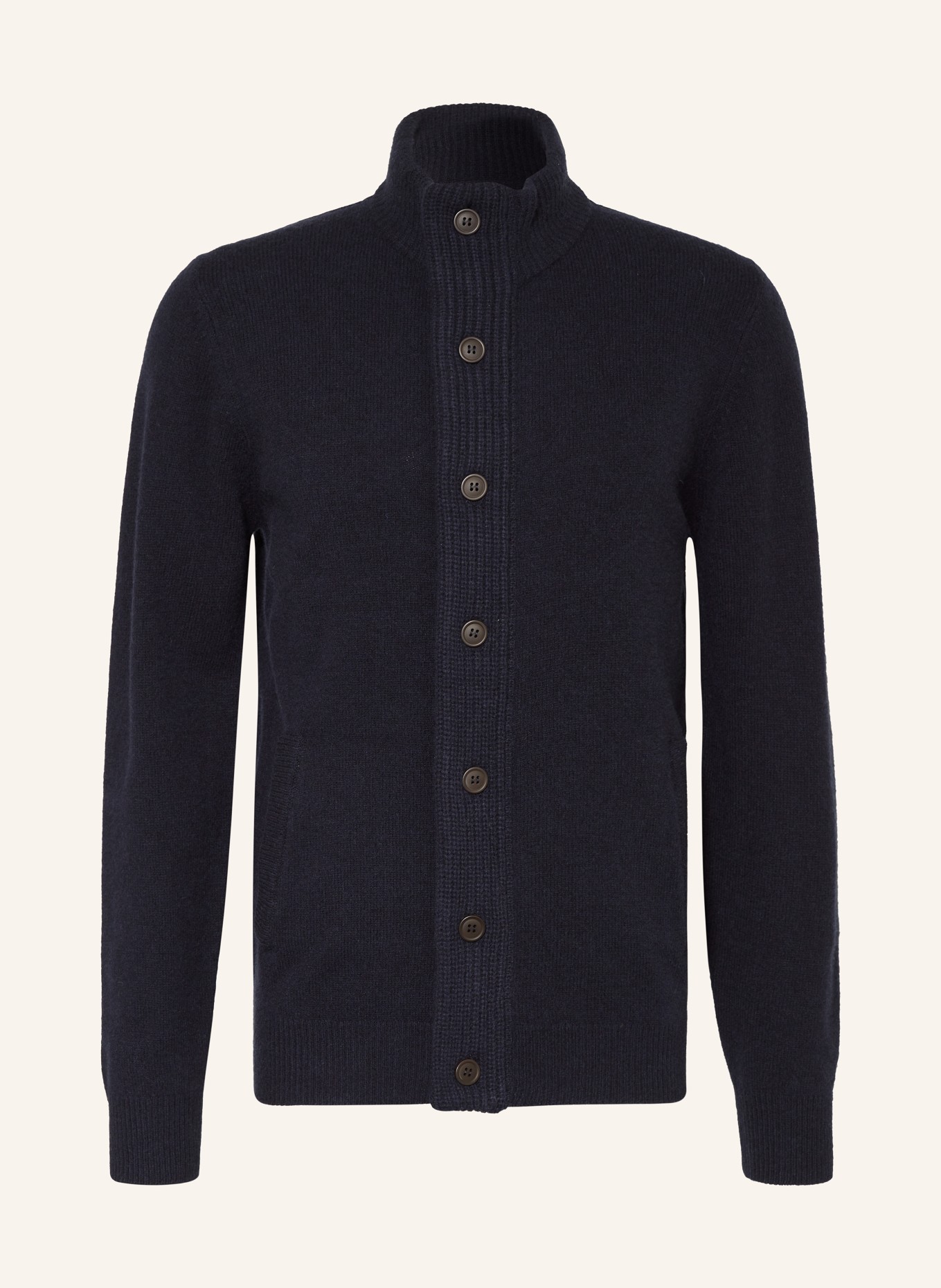 Barbour Strickjacke ESSENTIAL: DUNKELBLAU
