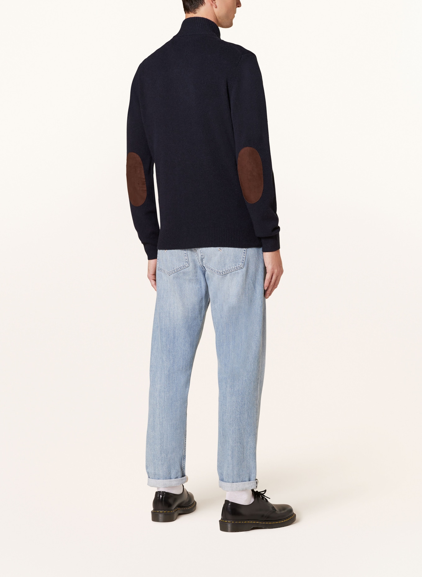 Barbour Strickjacke ESSENTIAL: DUNKELBLAU