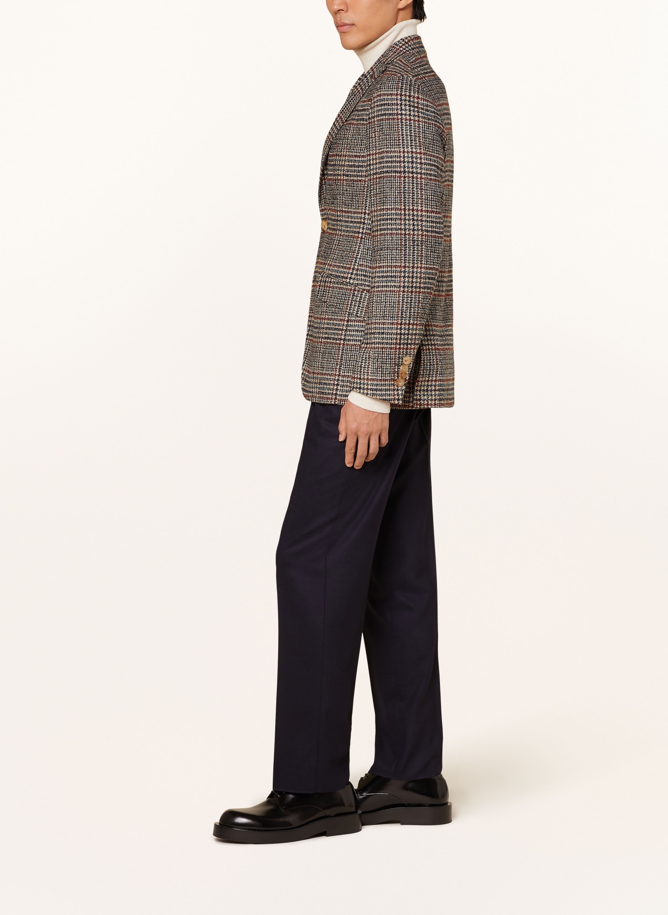 ETRO Suit trousers regular fit, Color: DARK BLUE (Image 4)