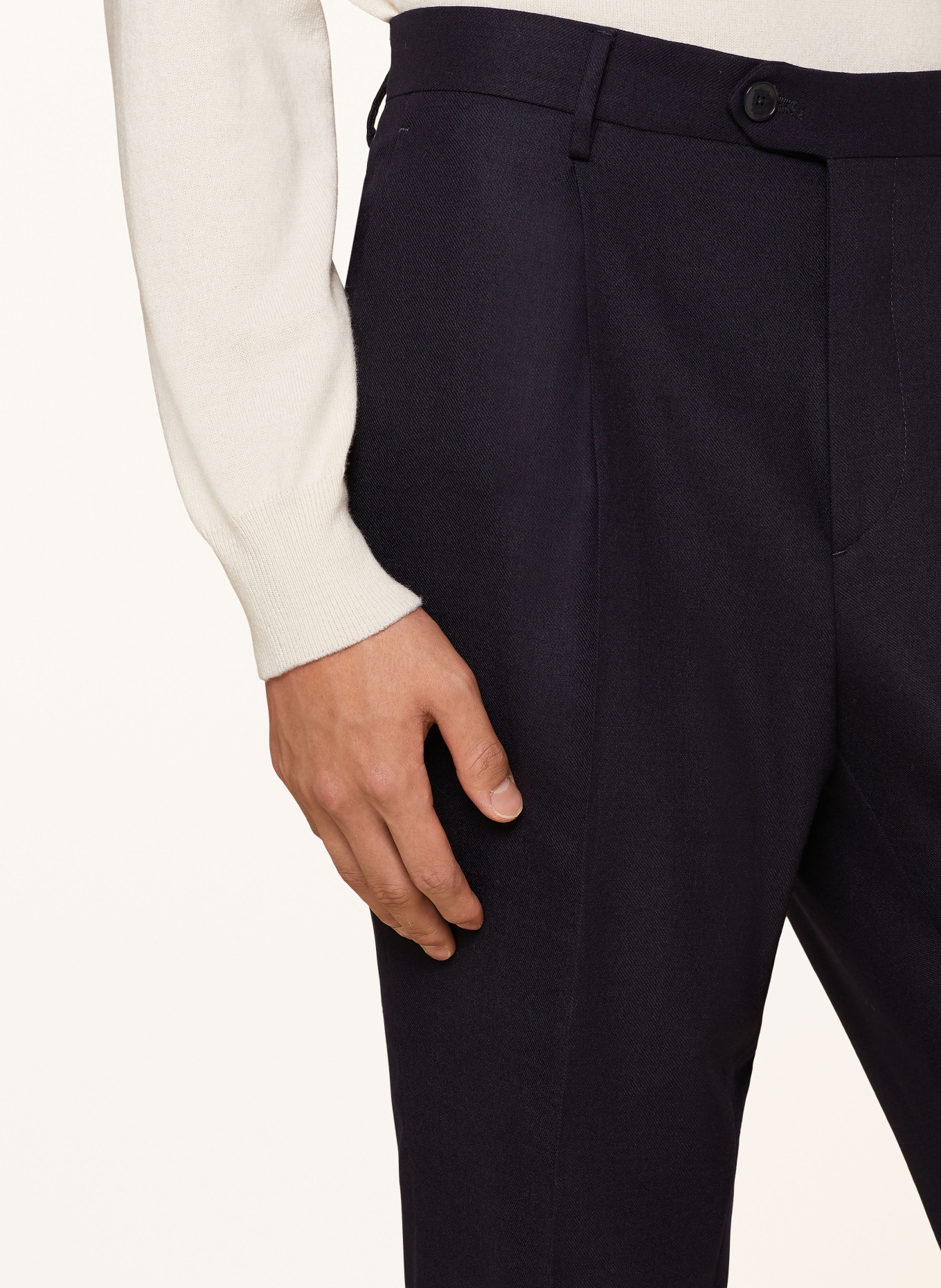 ETRO Suit trousers regular fit, Color: DARK BLUE (Image 5)