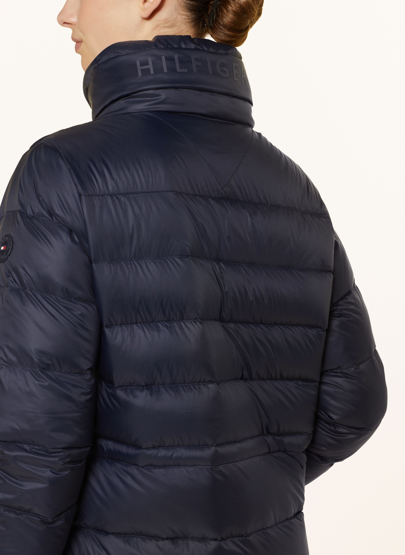 TOMMY HILFIGER Daunenmantel: DUNKELBLAU