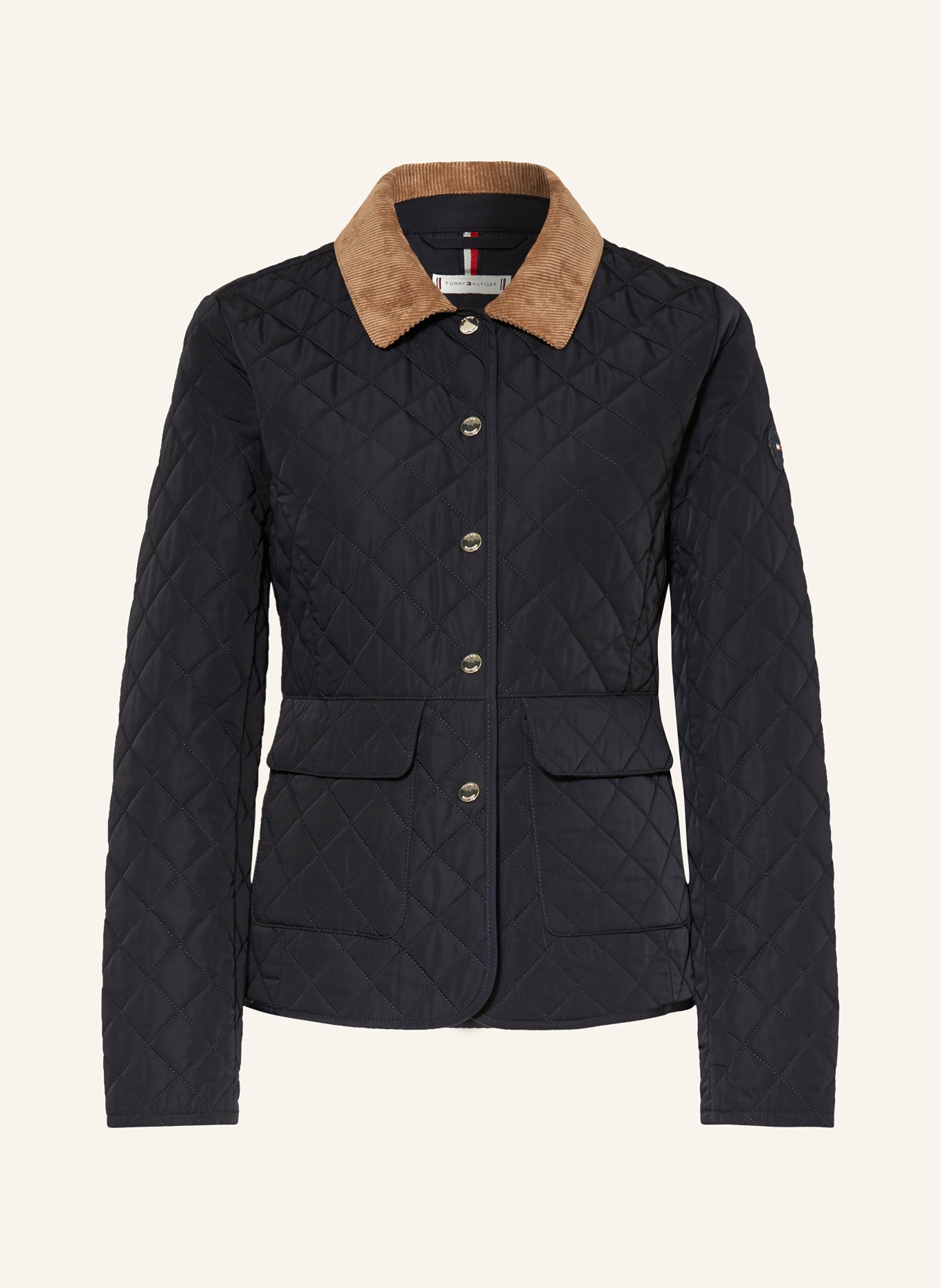 TOMMY HILFIGER Steppjacke: DUNKELBLAU