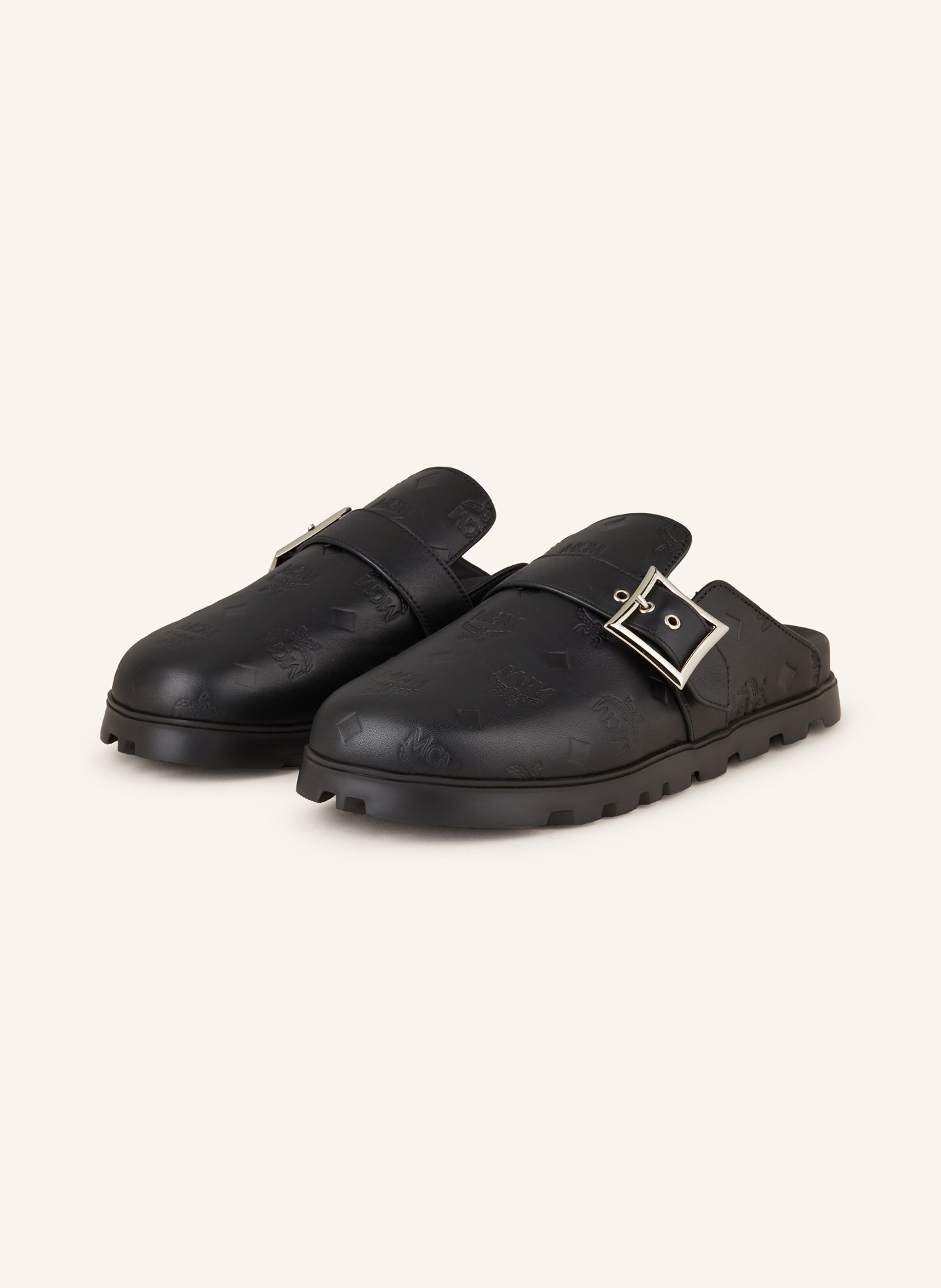 MCM Slides, Color: BLACK (Image 1)