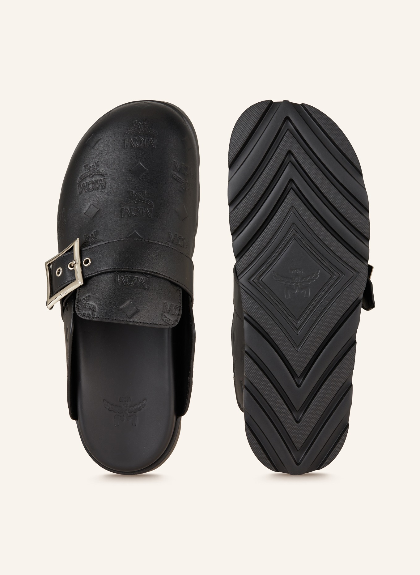 MCM Slides, Color: BLACK (Image 5)