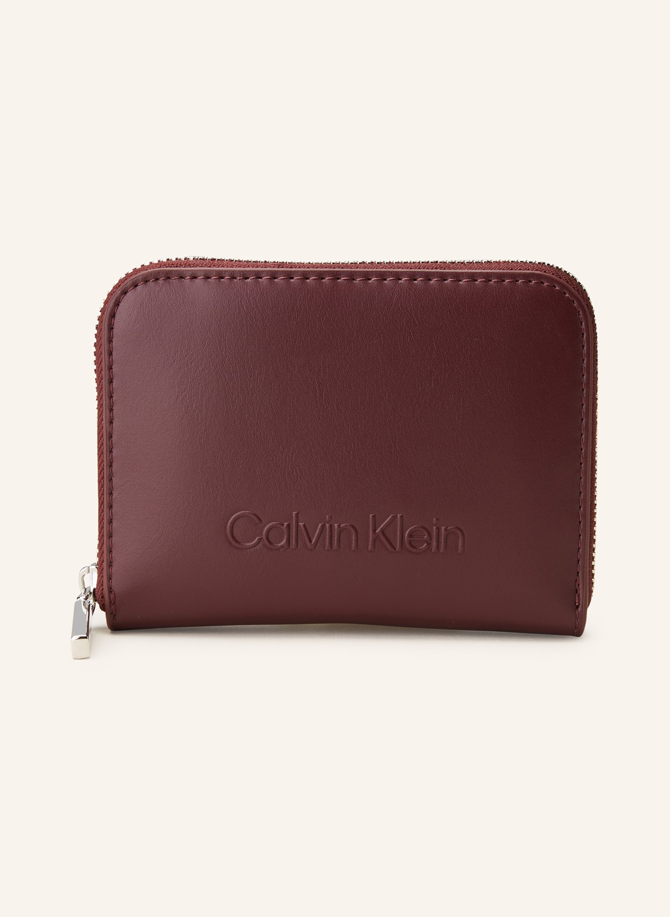 Calvin klein wallet red deals
