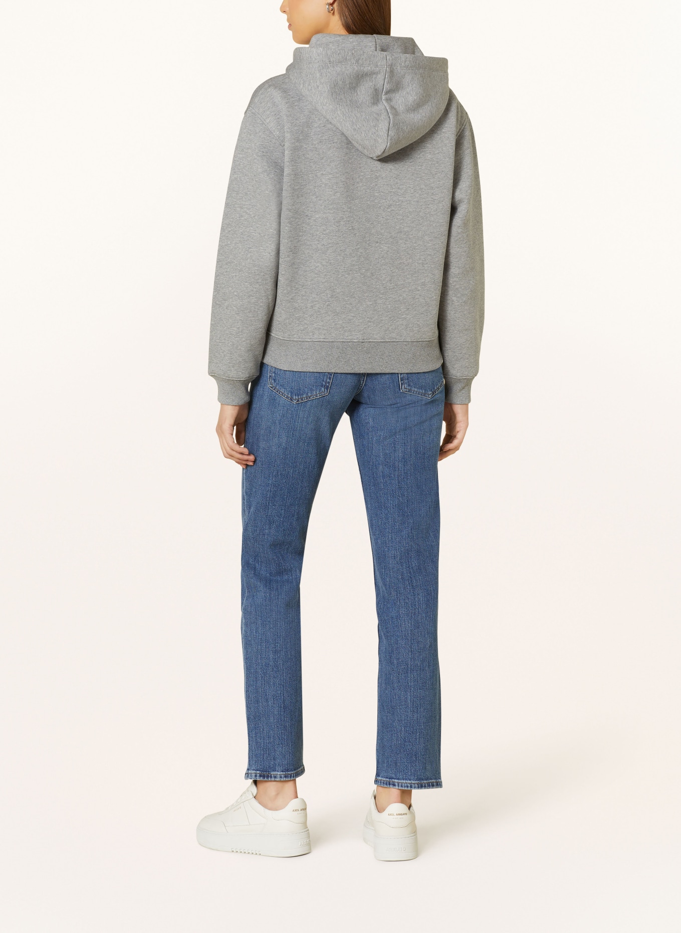 TOMMY HILFIGER Hoodie: GRAU