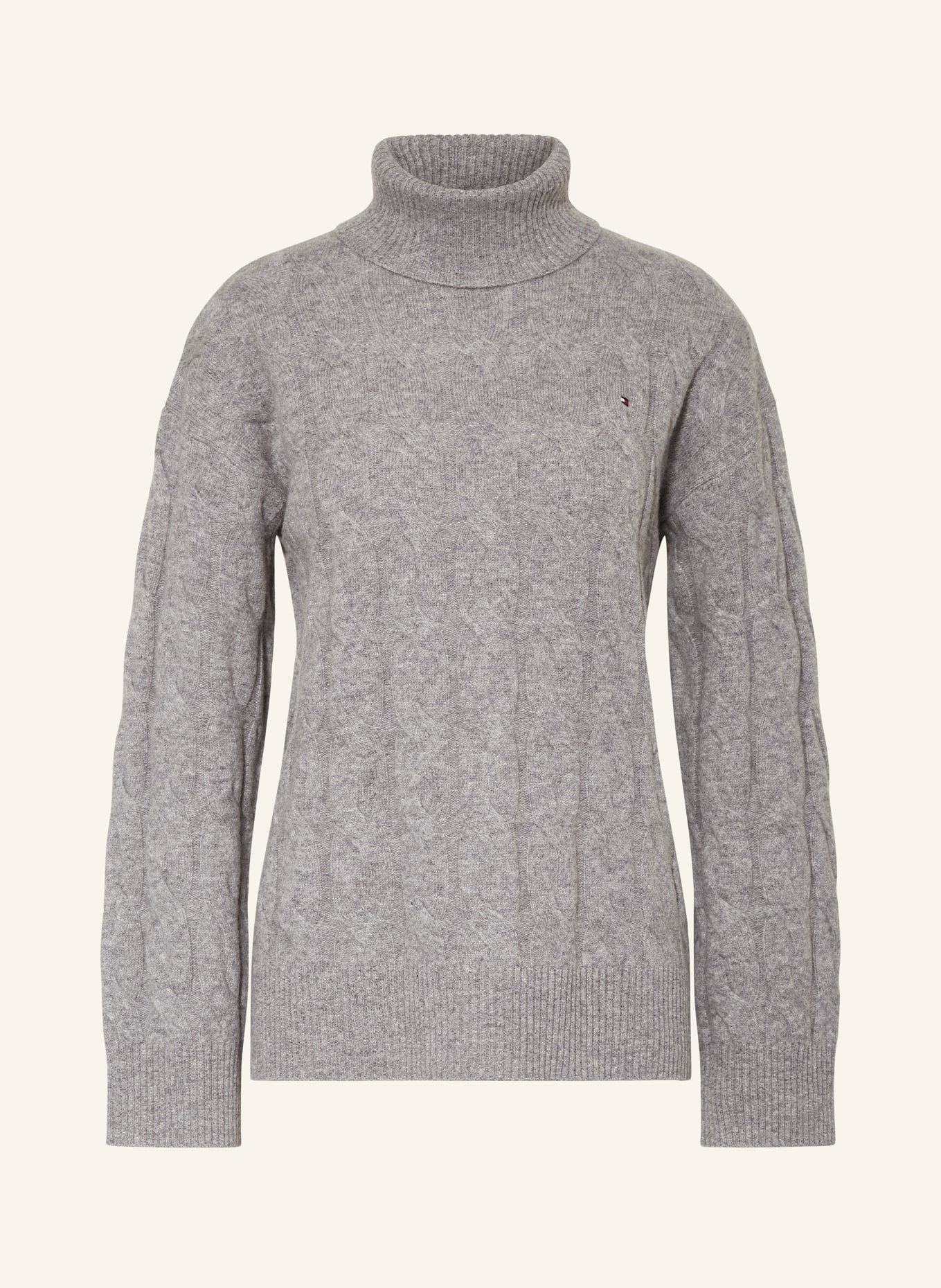 TOMMY HILFIGER Turtleneck sweater in gray