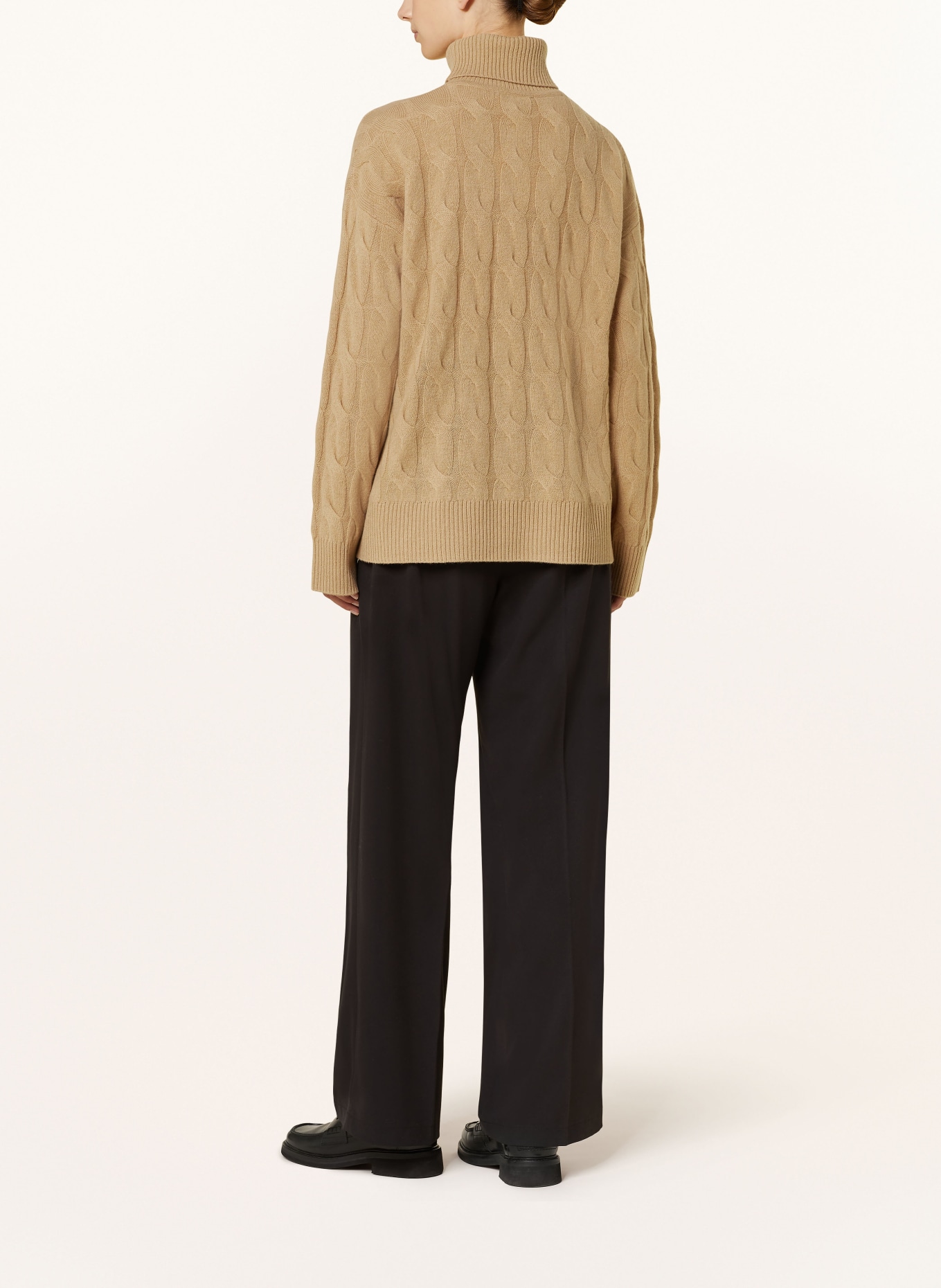 TOMMY HILFIGER Rollkragenpullover: CAMEL