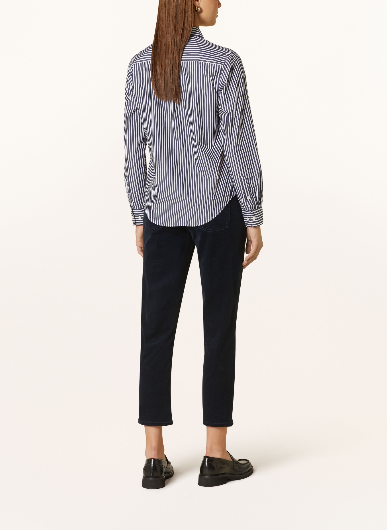 TOMMY HILFIGER Cordhose: DUNKELBLAU