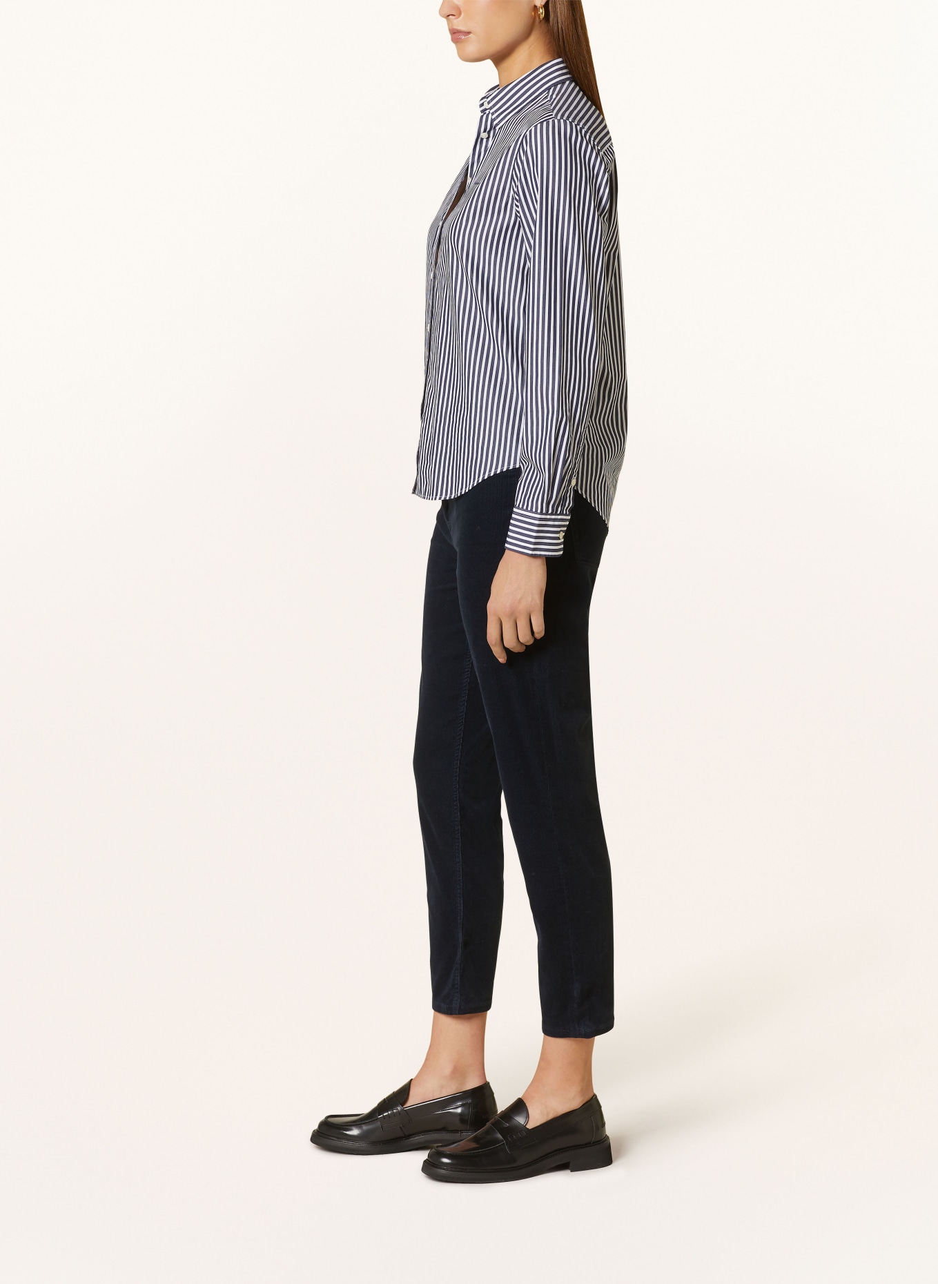 TOMMY HILFIGER Cordhose: DUNKELBLAU