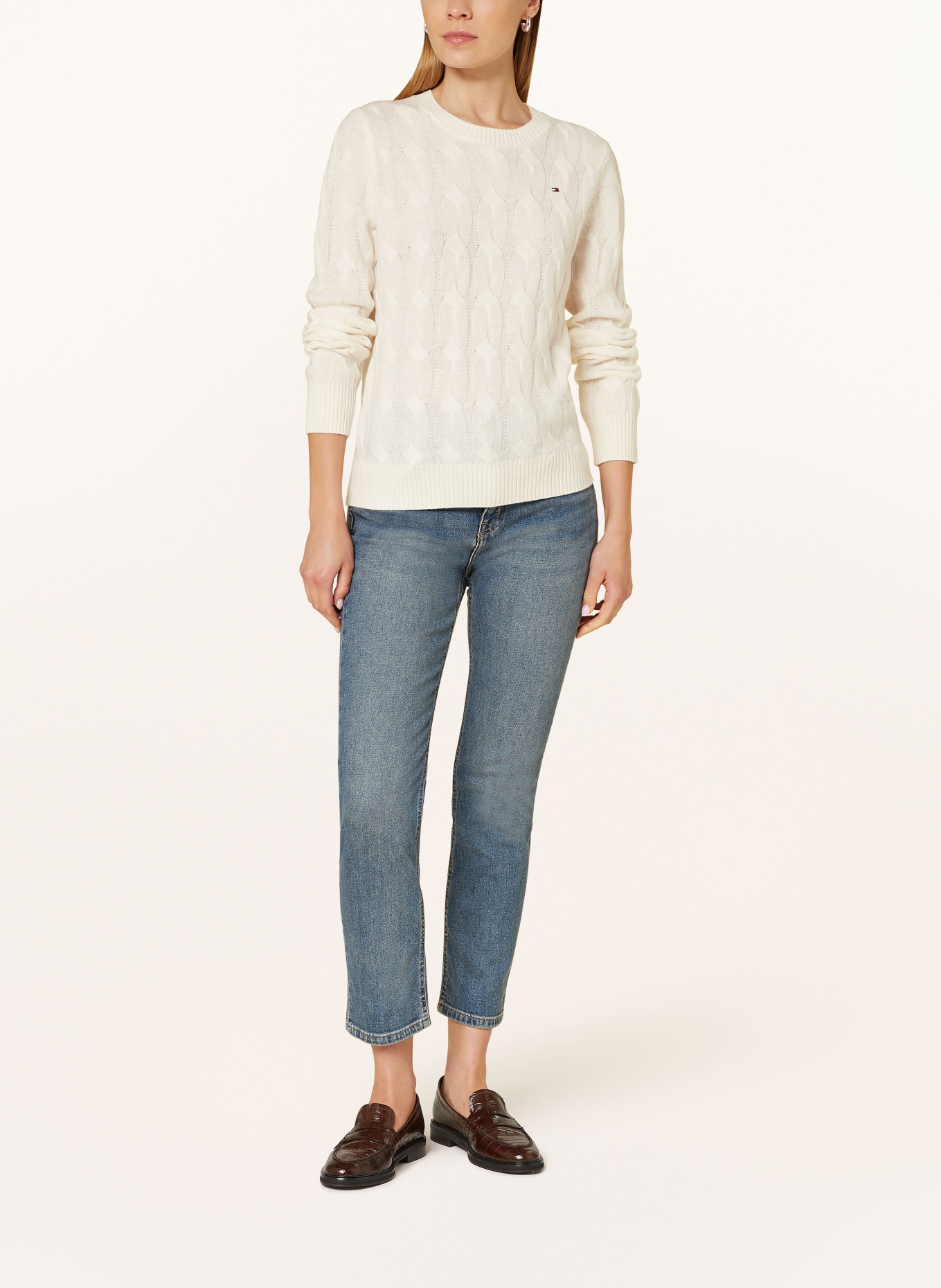 TOMMY HILFIGER Pullover: ECRU