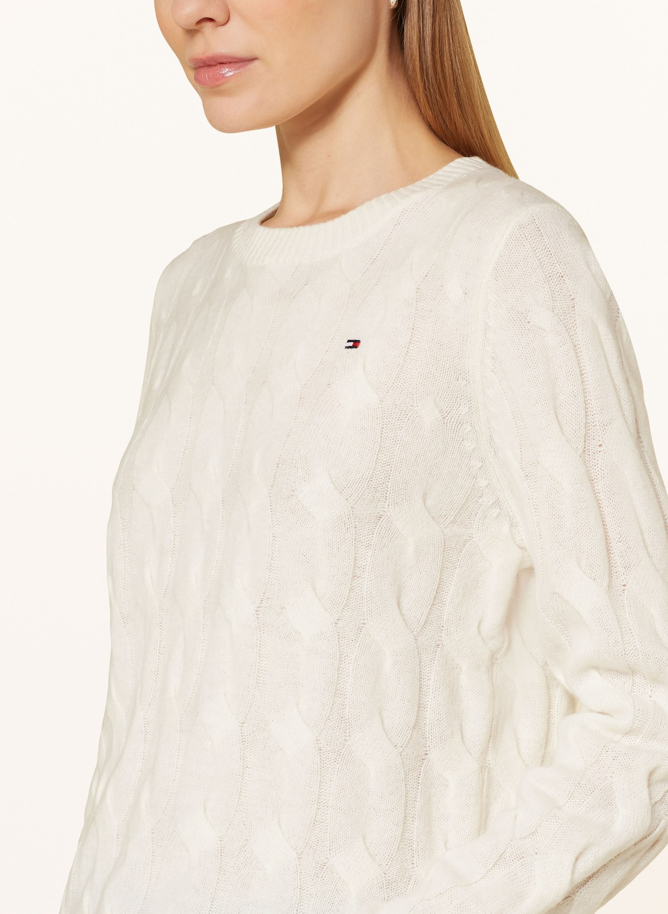 TOMMY HILFIGER Pullover: ECRU