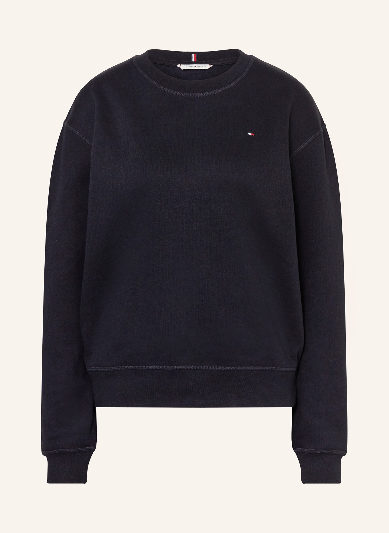 TOMMY HILFIGER Sweatshirt: DARK BLUE
