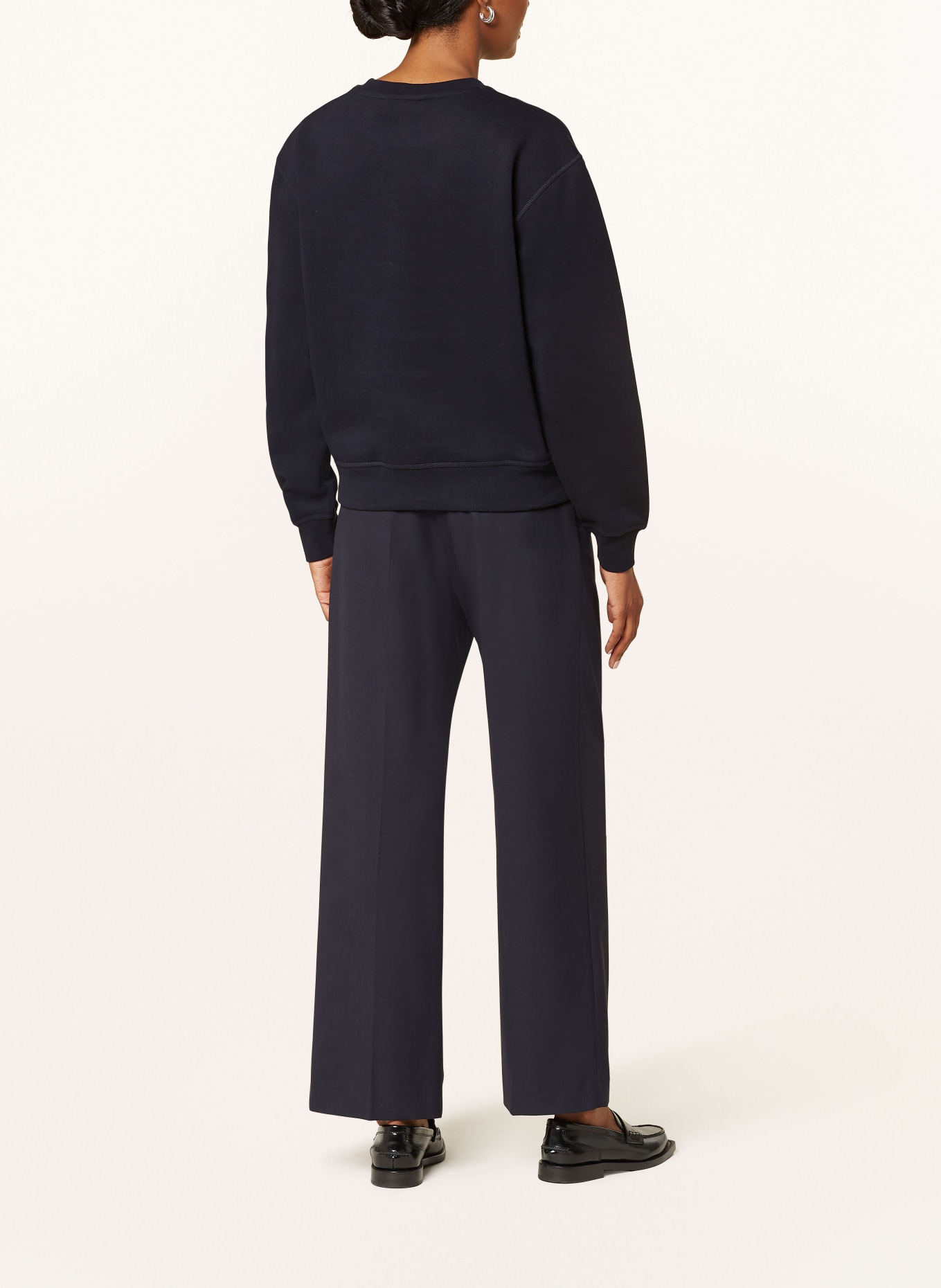 TOMMY HILFIGER Sweatshirt: DARK BLUE