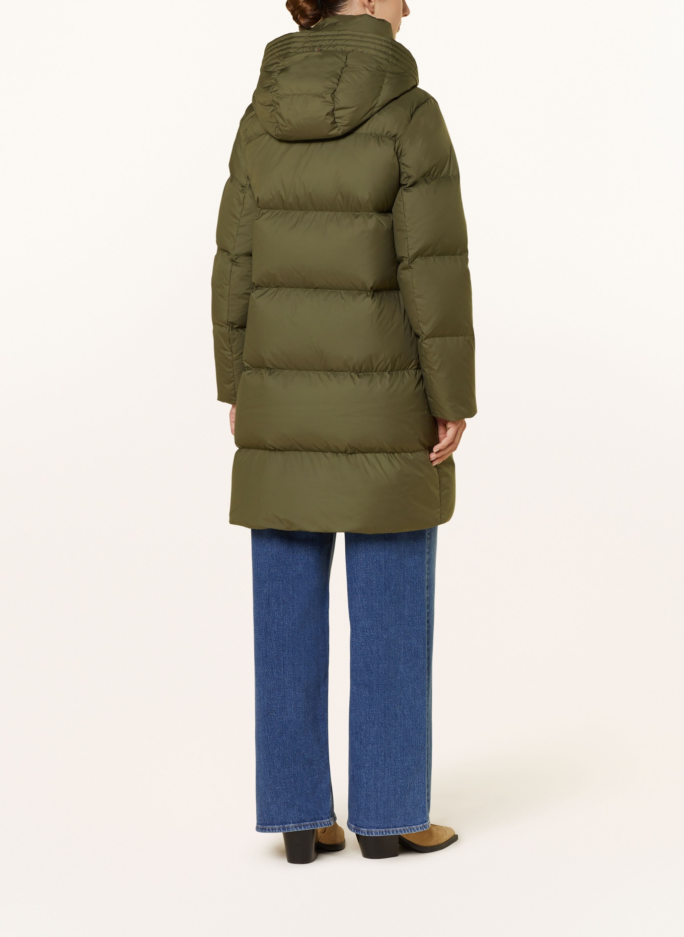 TOMMY HILFIGER Daunenjacke: OLIV