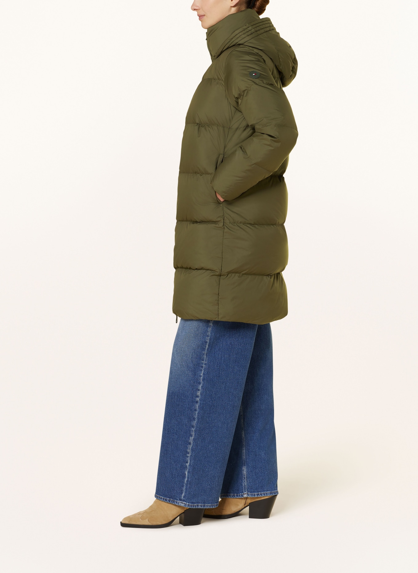 TOMMY HILFIGER Daunenjacke: OLIV