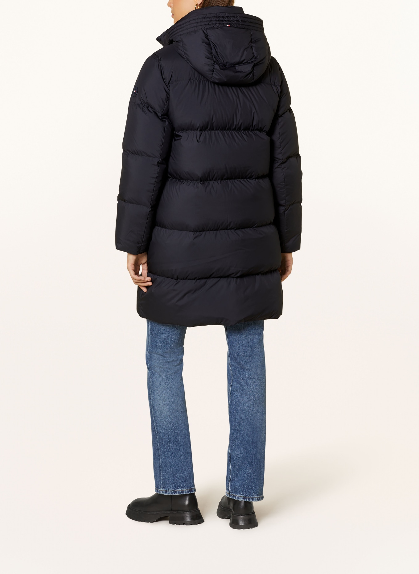 TOMMY HILFIGER Quilted jacket: DARK BLUE