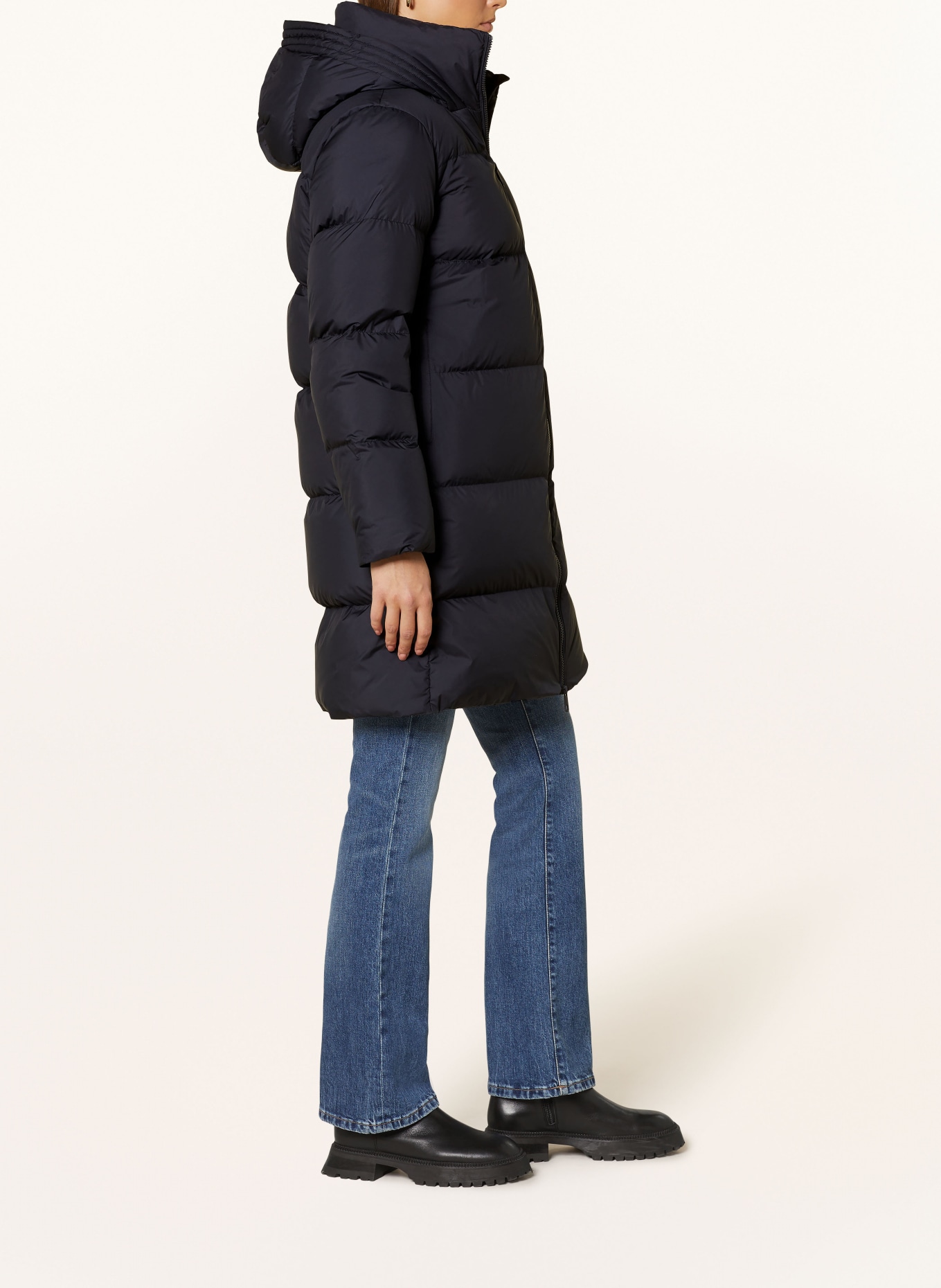 TOMMY HILFIGER Quilted jacket: DARK BLUE