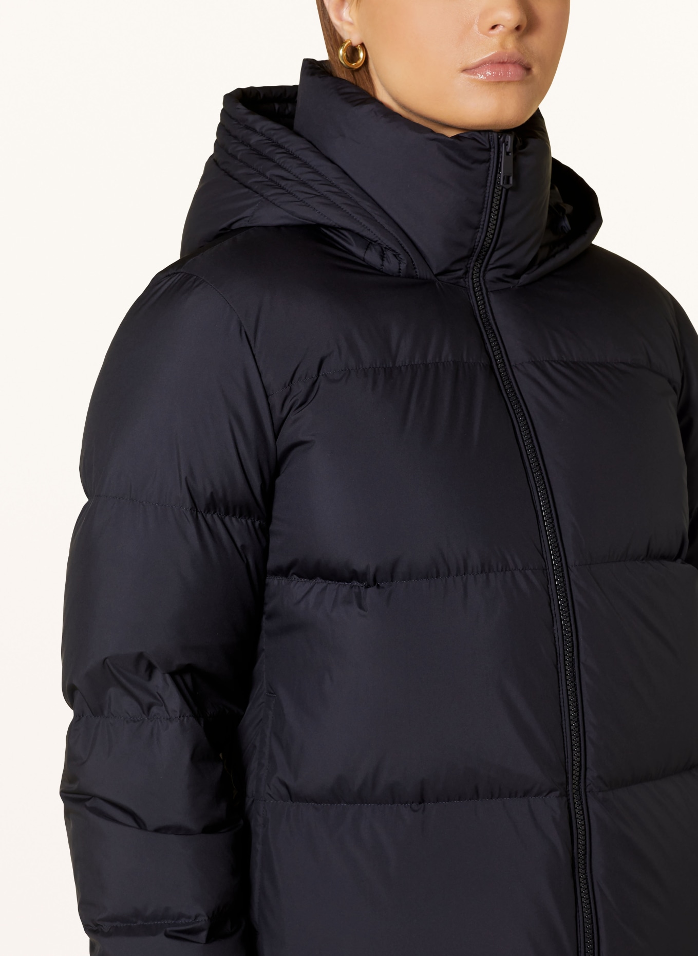 TOMMY HILFIGER Quilted jacket: DARK BLUE