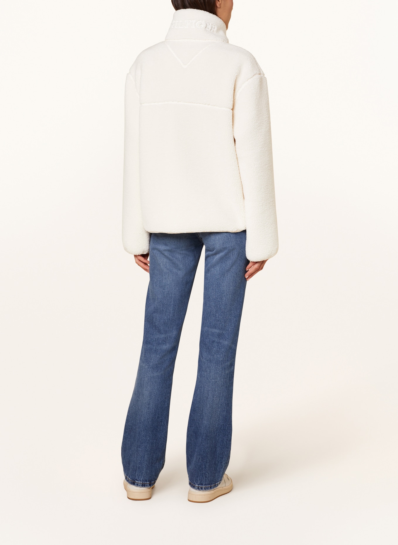 TOMMY HILFIGER Teddyfell-Jacke, Farbe: ECRU (Bild 3)
