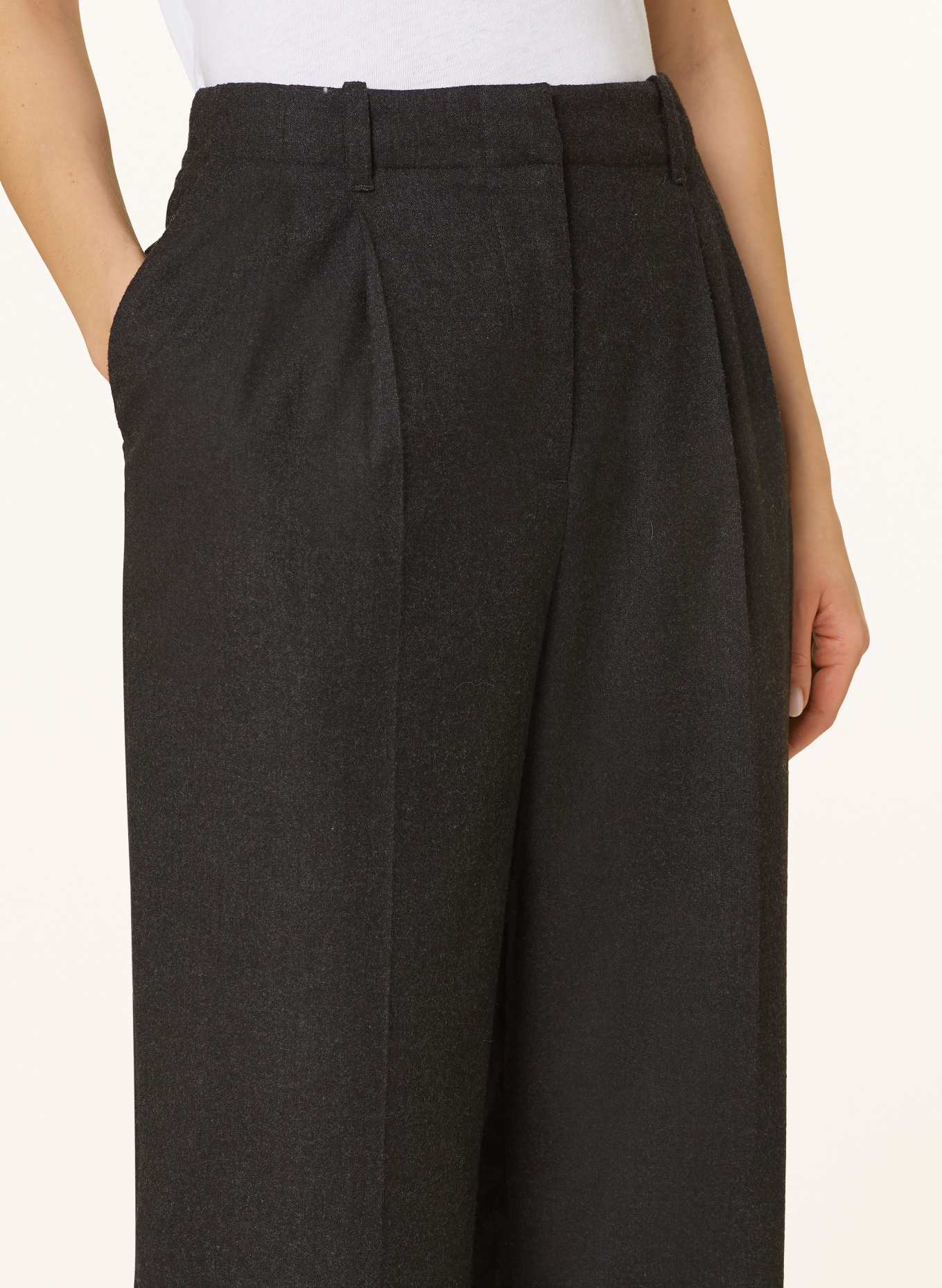 TOMMY HILFIGER Hose: DUNKELGRAU