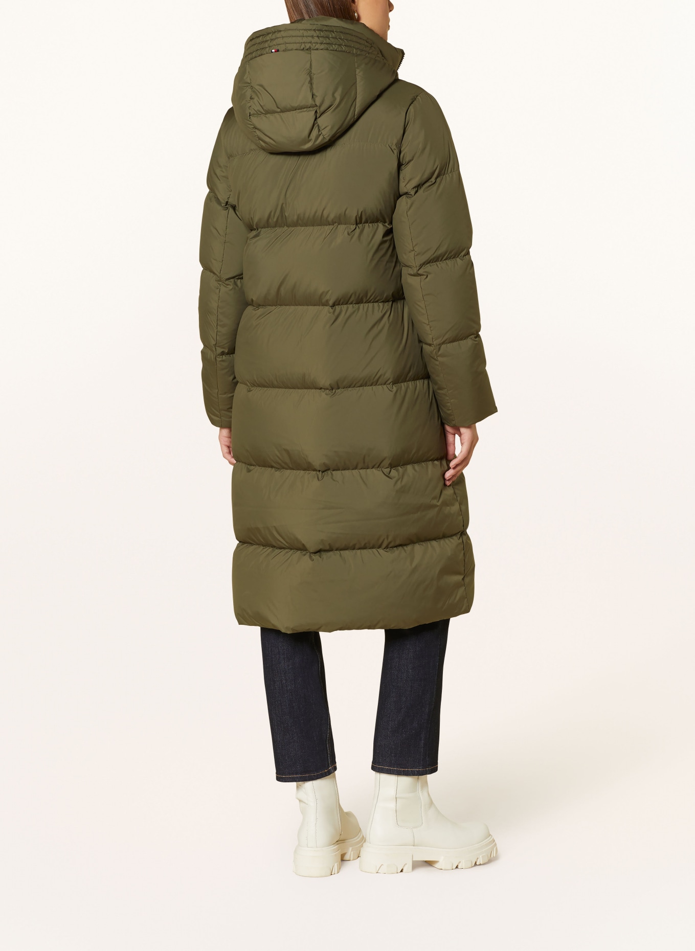 TOMMY HILFIGER Daunenmantel: KHAKI