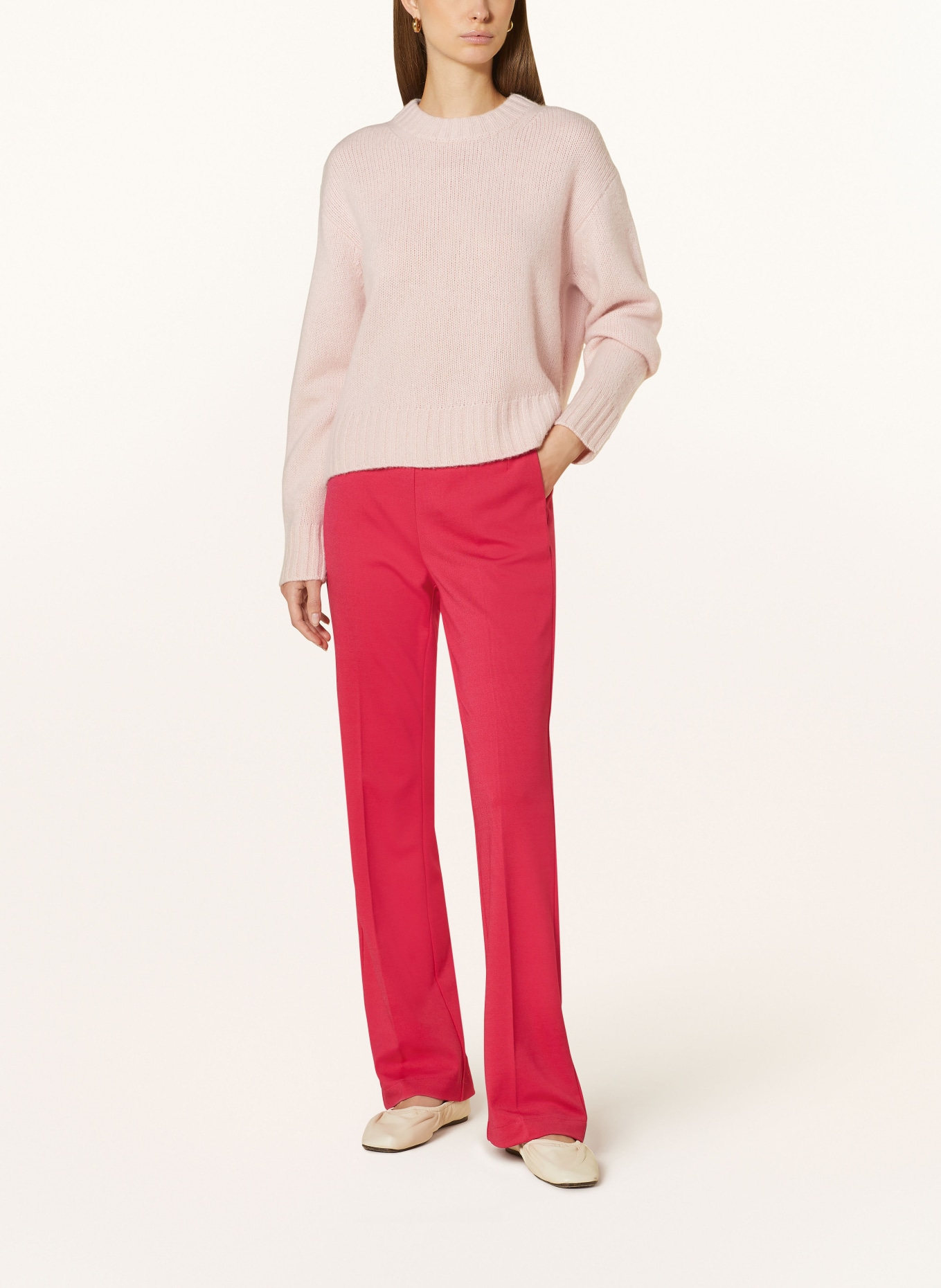 oui Trousers, Color: PINK (Image 2)