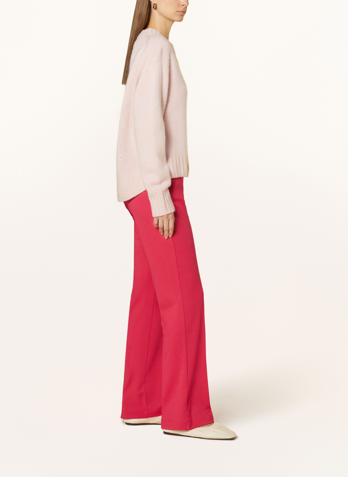 oui Trousers, Color: PINK (Image 4)