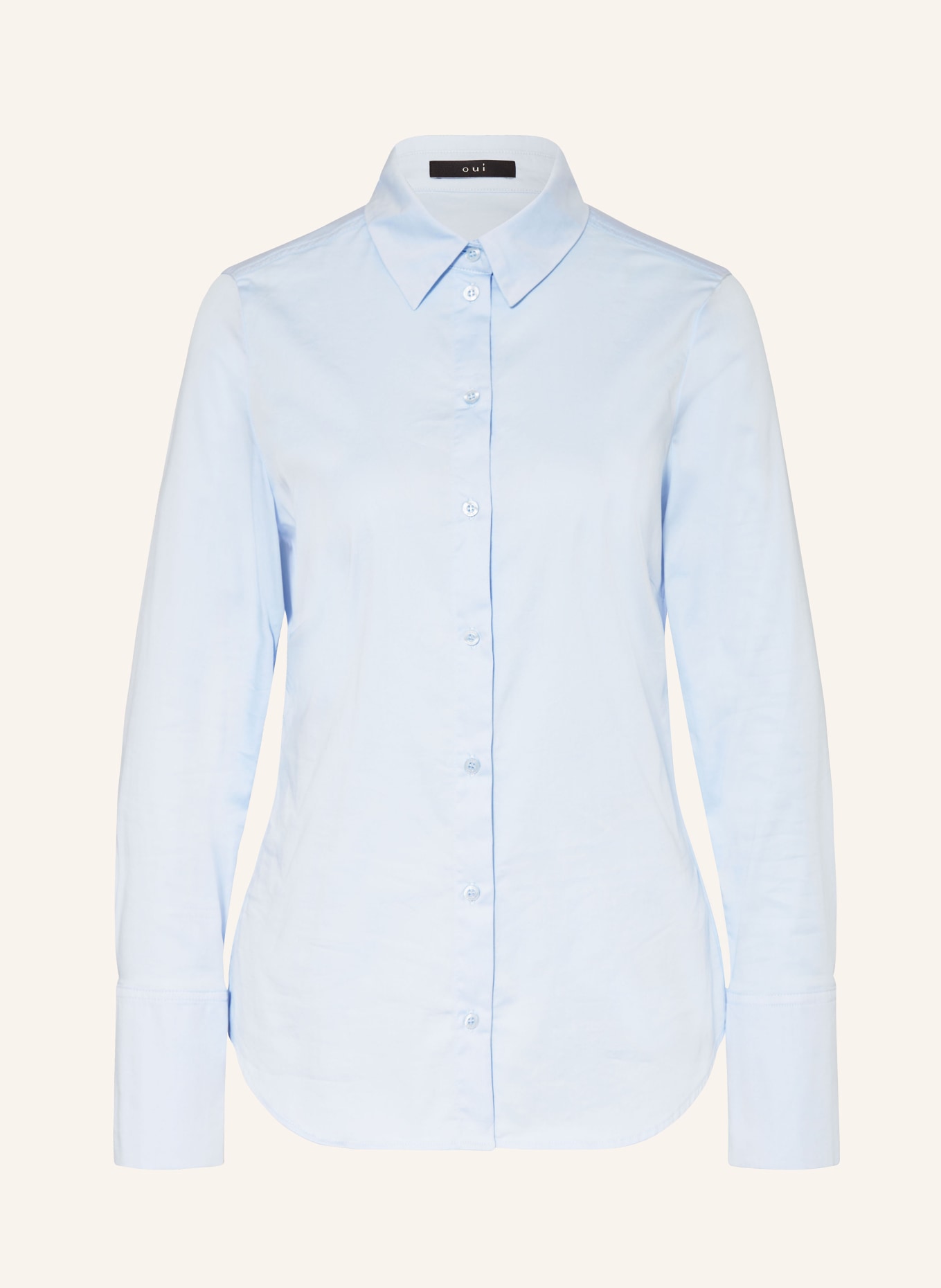 oui Shirt blouse, Color: LIGHT BLUE (Image 1)