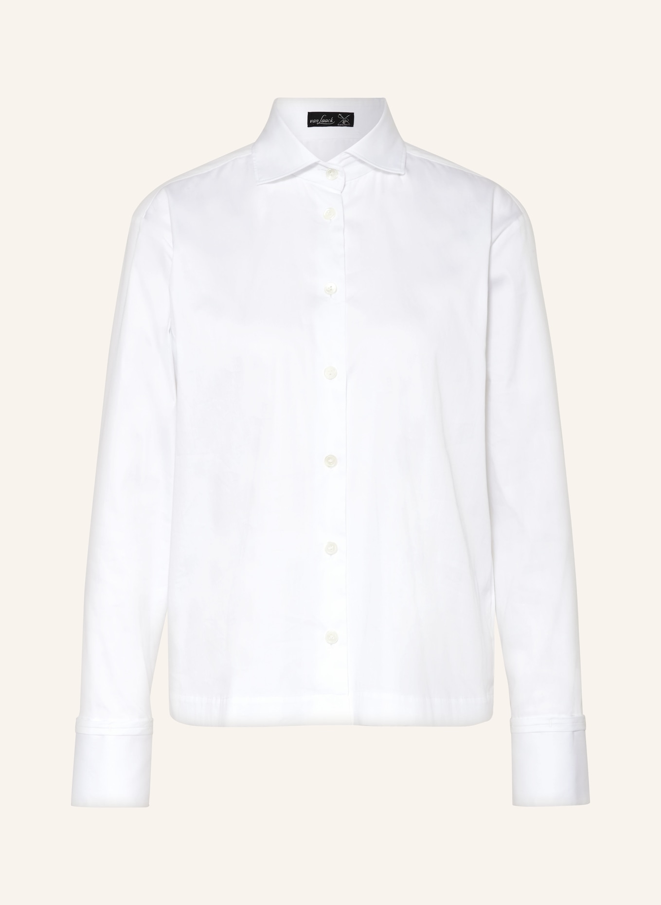 van Laack BANEIS shirt blouse, Color: WHITE (Image 1)