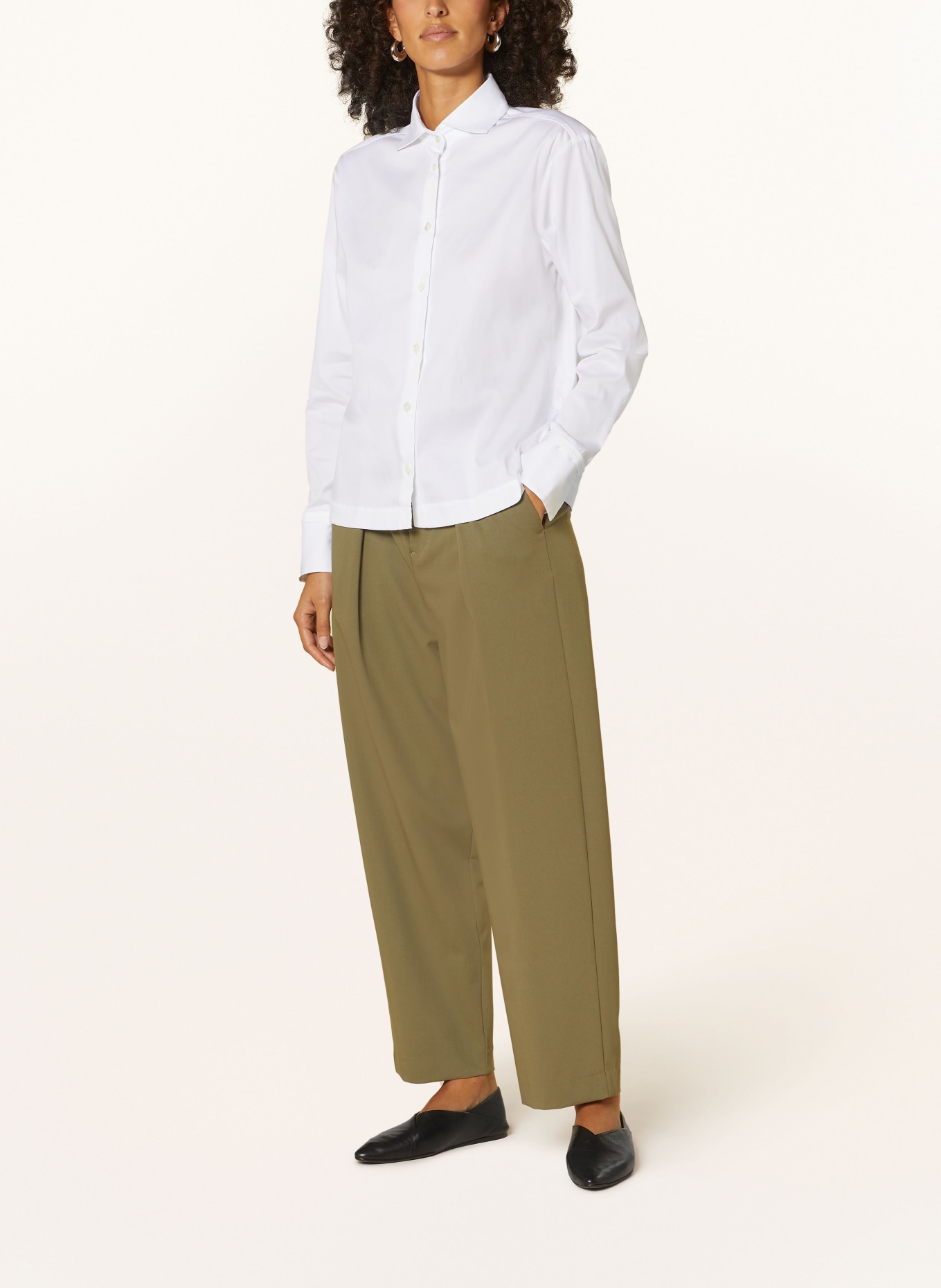 van Laack BANEIS shirt blouse, Color: WHITE (Image 2)