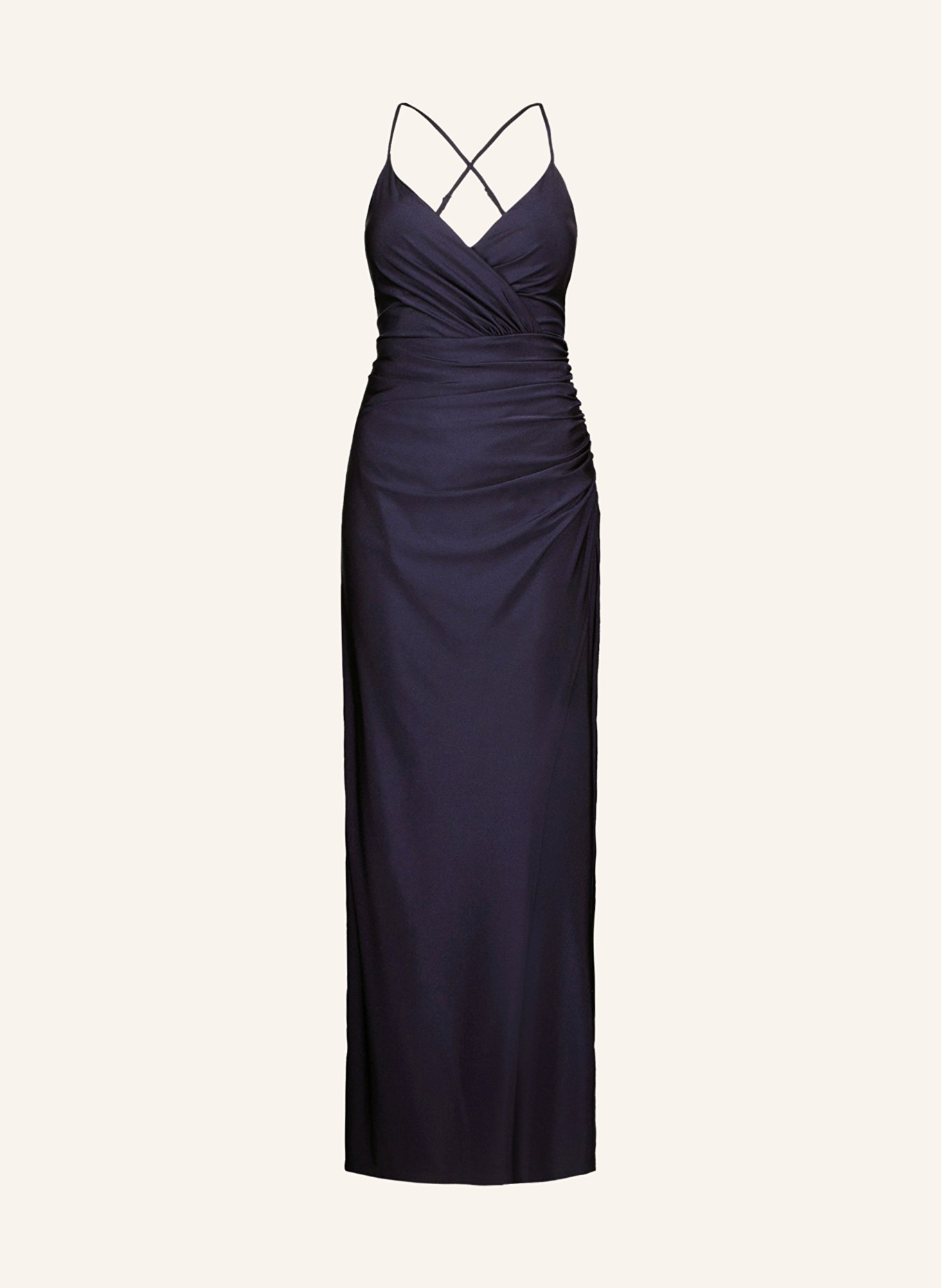 VM Vera Mont Evening dress in satin: DARK BLUE