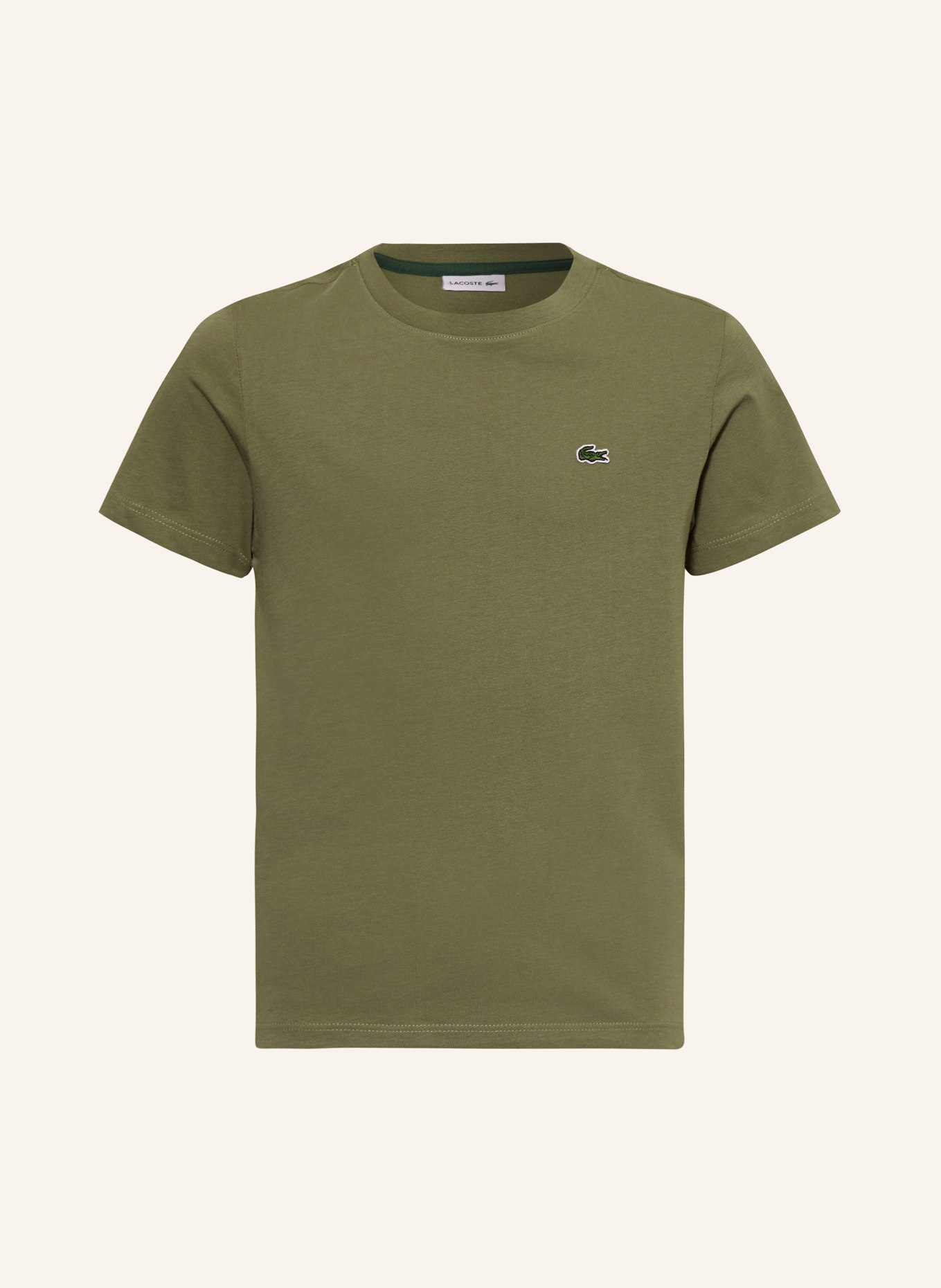 LACOSTE T-Shirt, Farbe: KHAKI (Bild 1)