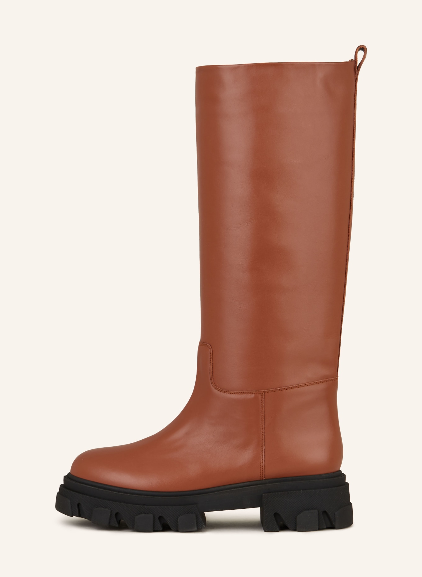 GIA BORGHINI Platform boots PERNI 07: BROWN