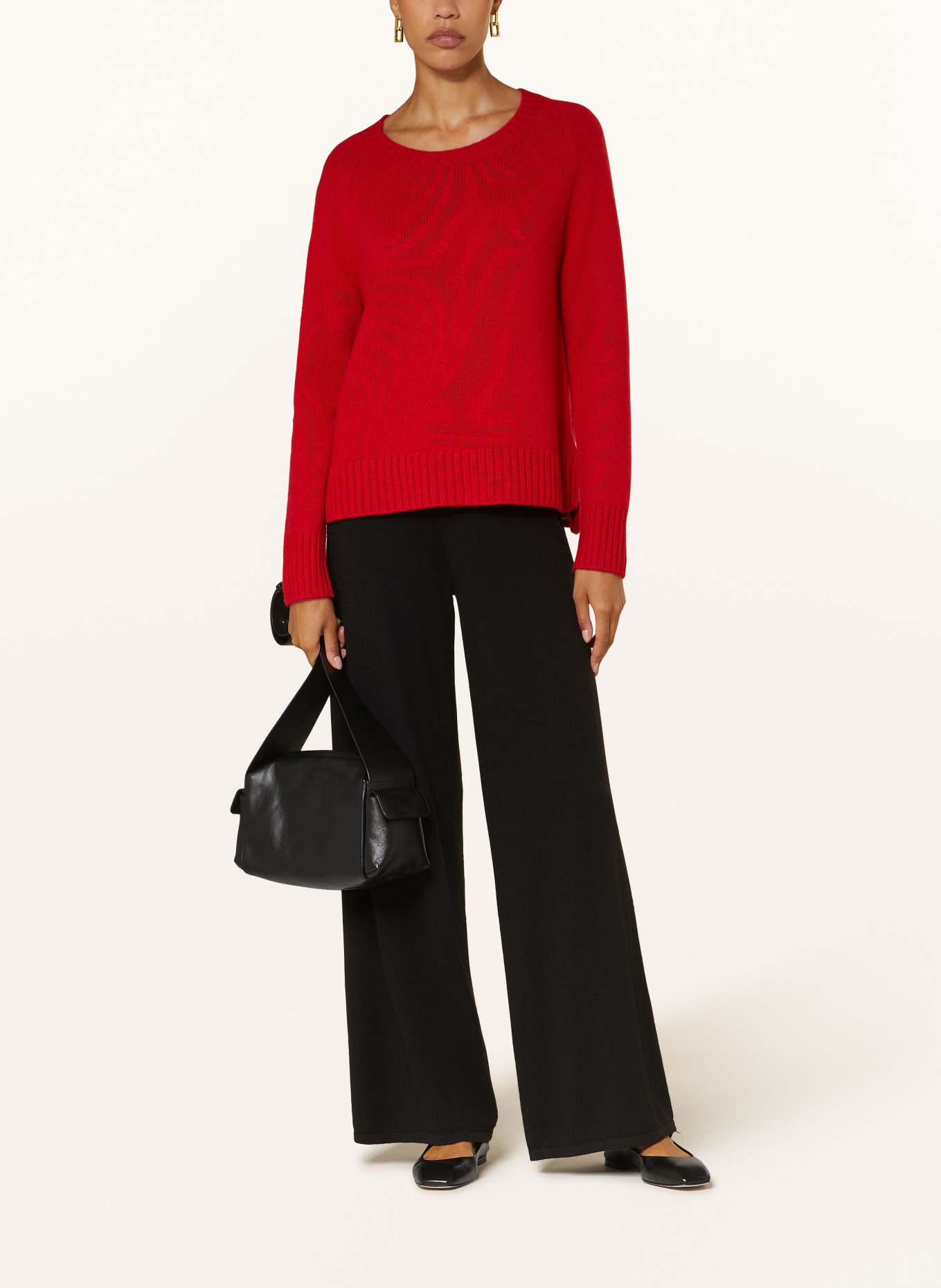 (THE MERCER) N.Y. Cashmere sweater, Color: RED (Image 2)