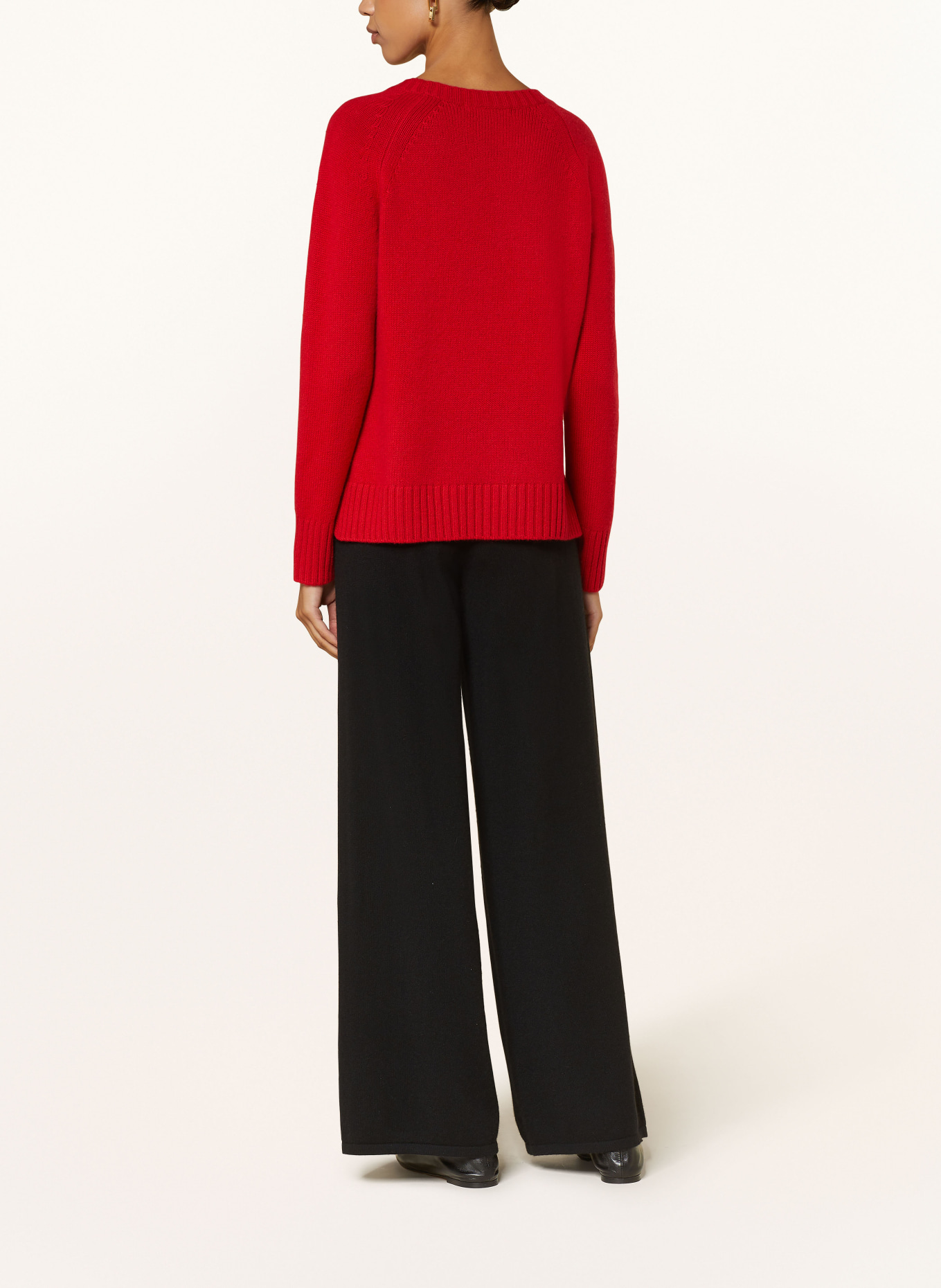 (THE MERCER) N.Y. Cashmere sweater, Color: RED (Image 3)