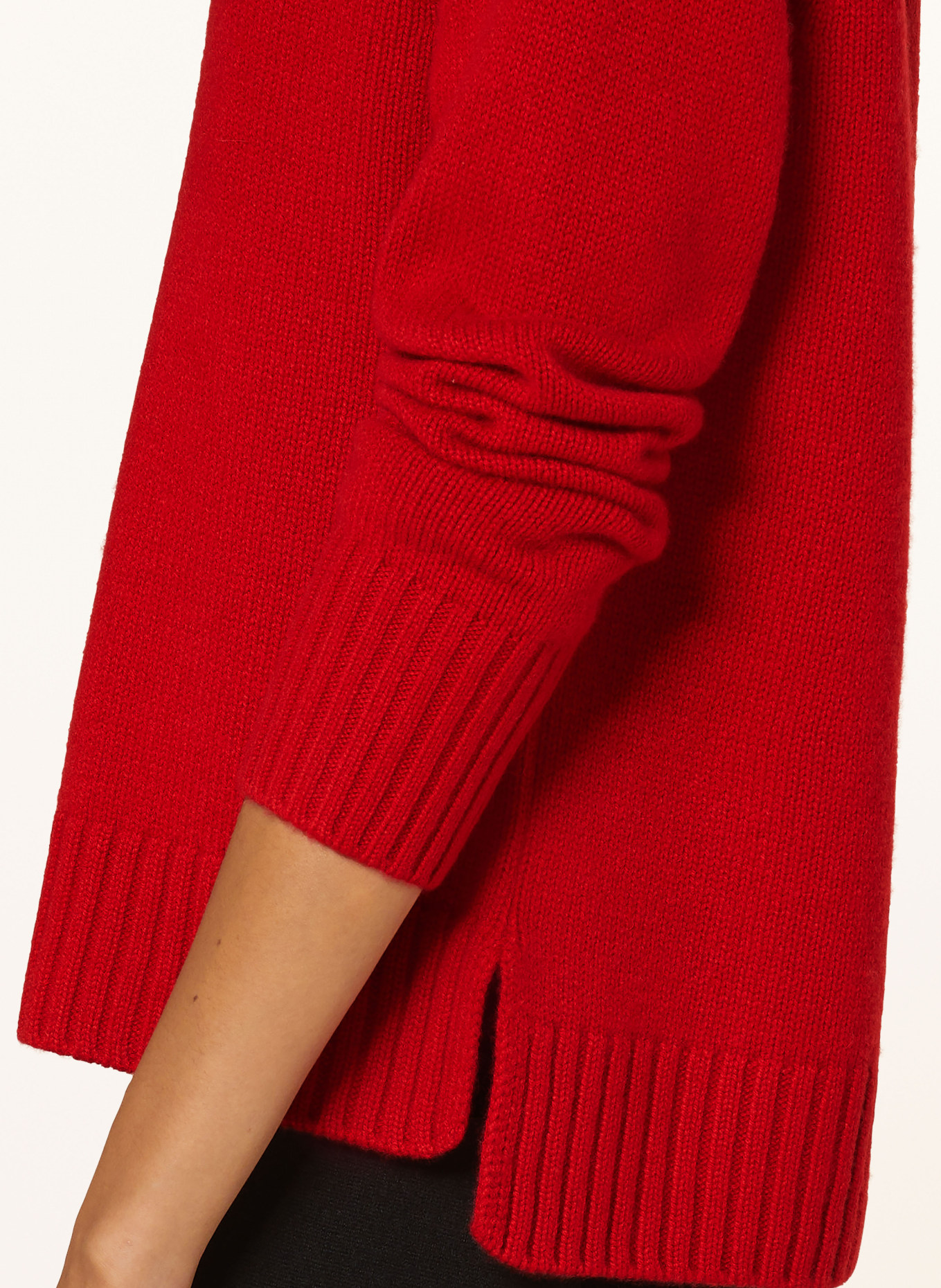 (THE MERCER) N.Y. Cashmere sweater, Color: RED (Image 5)