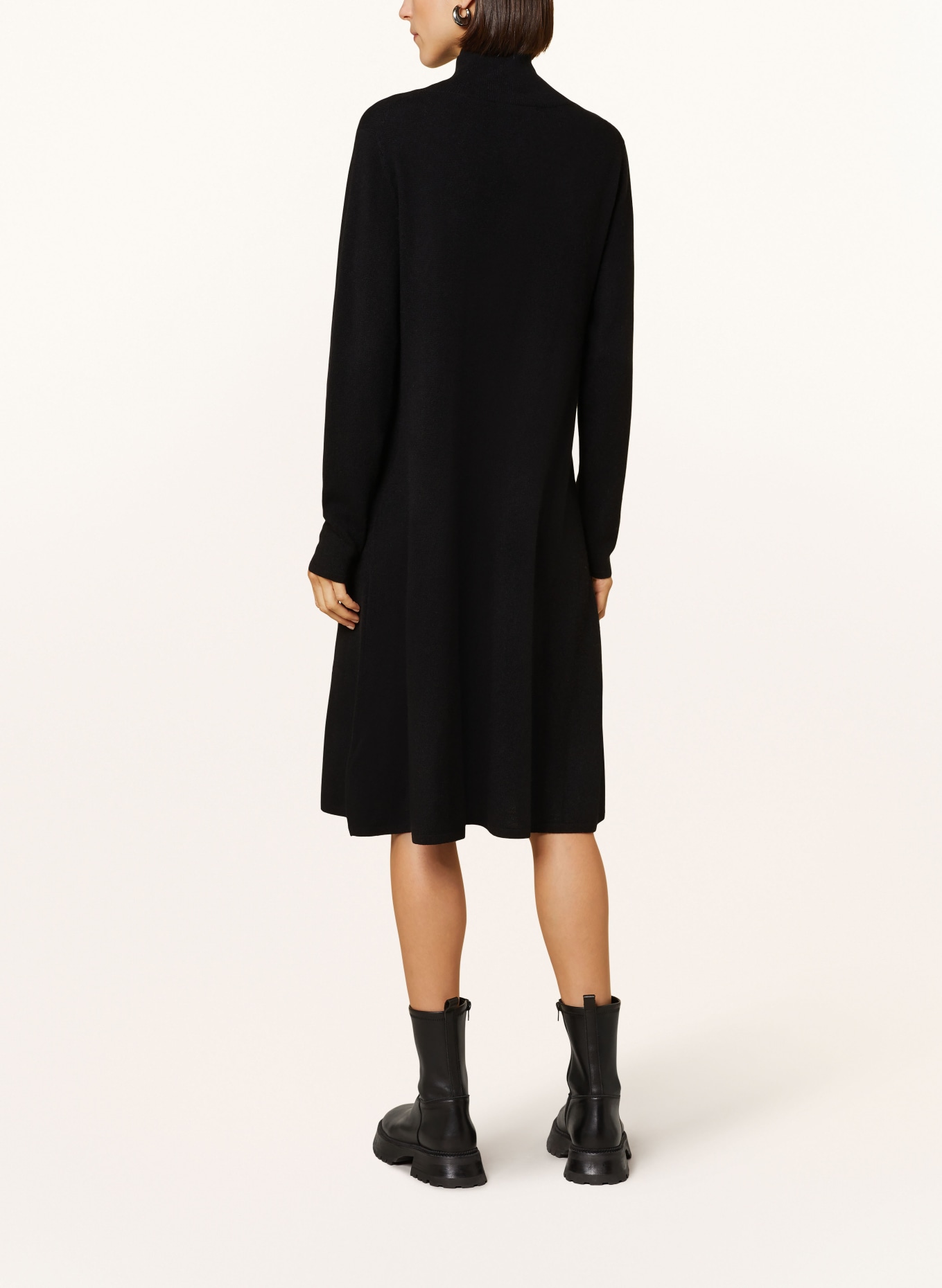(THE MERCER) N.Y. Pletené šaty z kašmíru: ČERNÁ