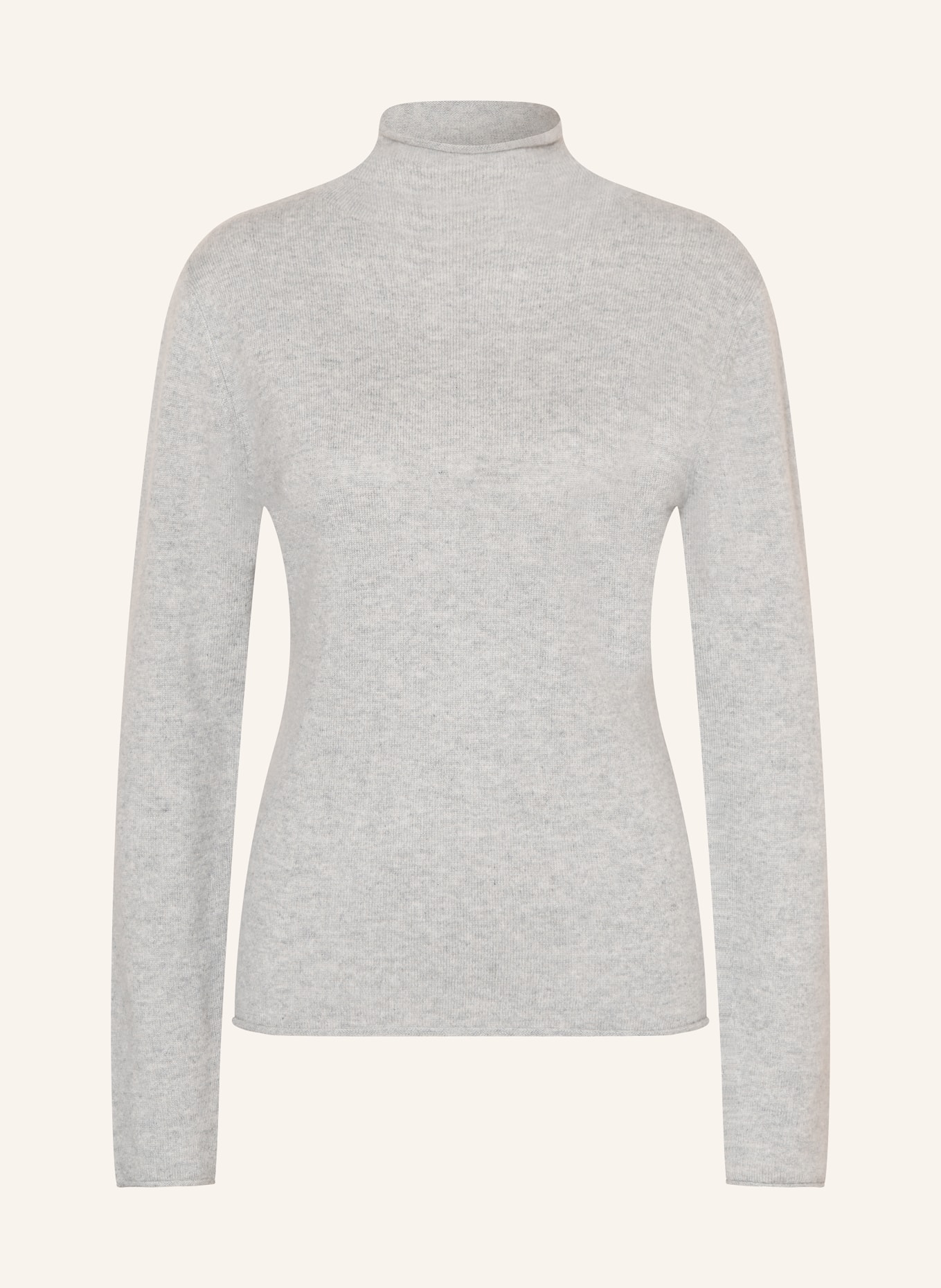 (THE MERCER) N.Y. Cashmere sweater, Color: LIGHT GRAY (Image 1)